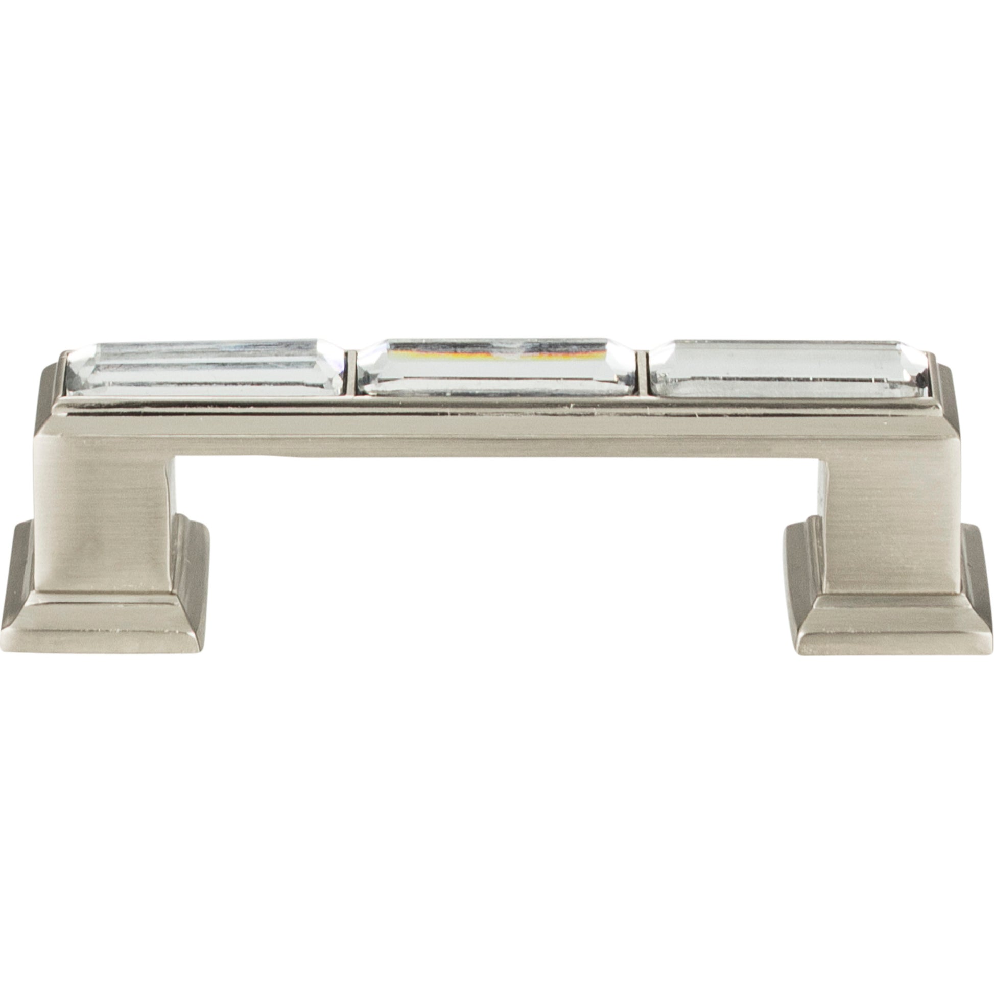 Legacy Crystal Pull by Atlas 3" / Brushed Nickel