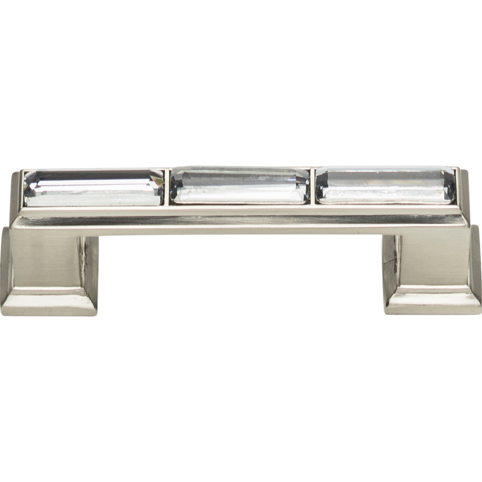 Legacy Crystal Pull by Atlas 3" / Brushed Nickel