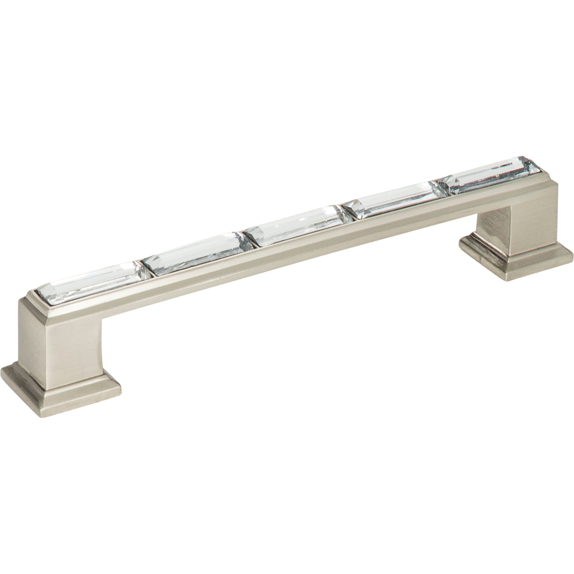 Legacy Crystal Pull by Atlas 5-1/16" / Brushed Nickel