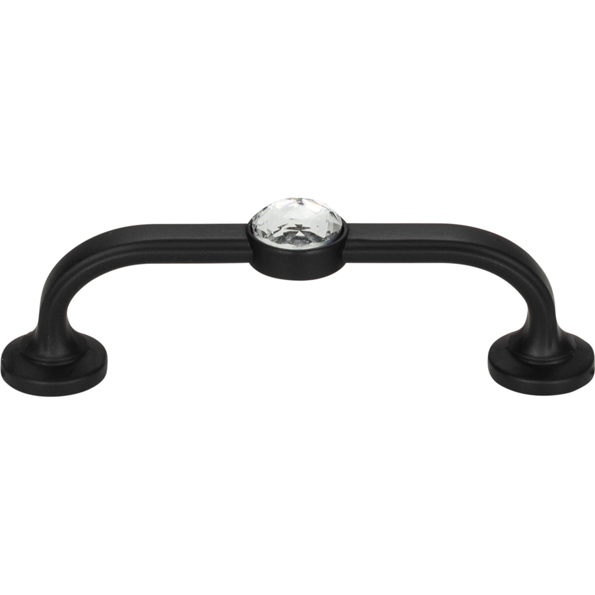 Legacy Crystal Bracelet Pull by Atlas 3" / Matte Black