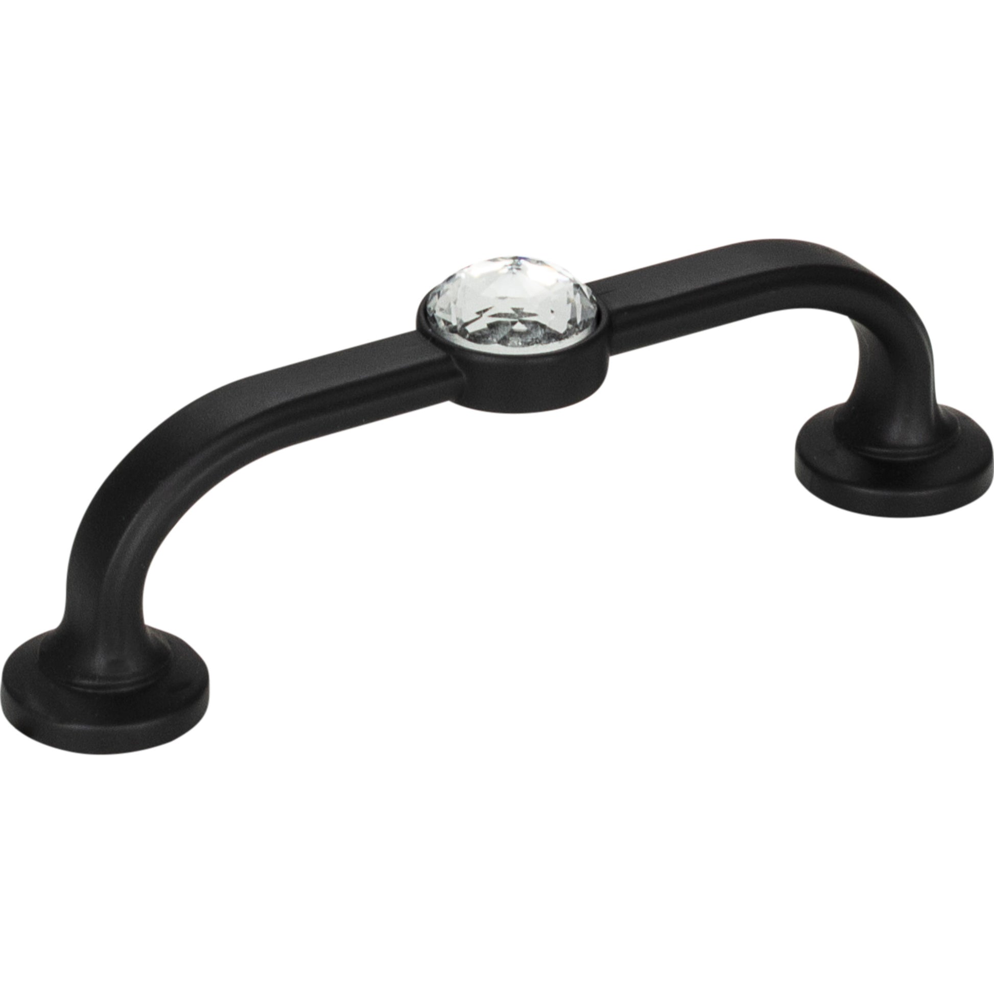 Legacy Crystal Bracelet Pull by Atlas 3" / Matte Black
