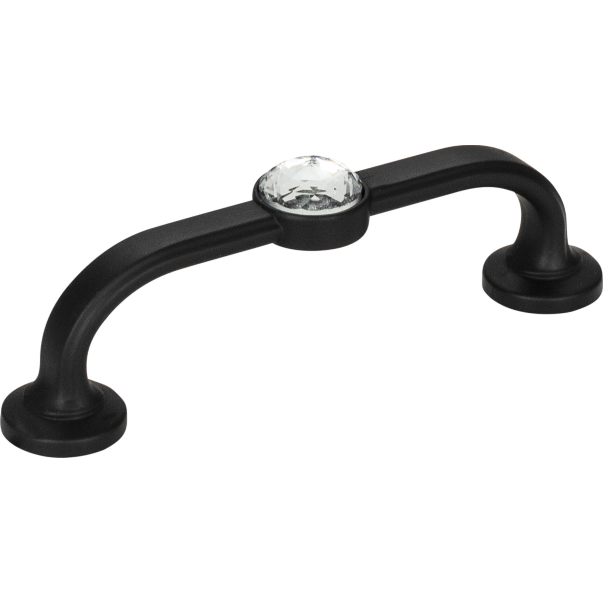 Legacy Crystal Bracelet Pull by Atlas 3" / Matte Black