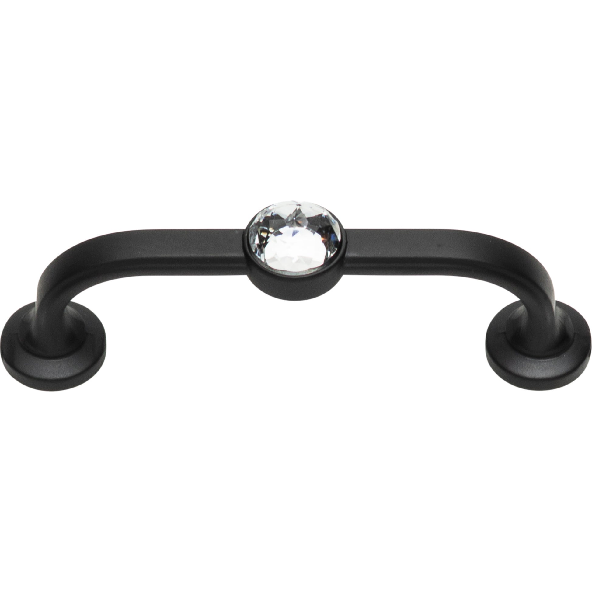 Legacy Crystal Bracelet Pull by Atlas 3" / Matte Black