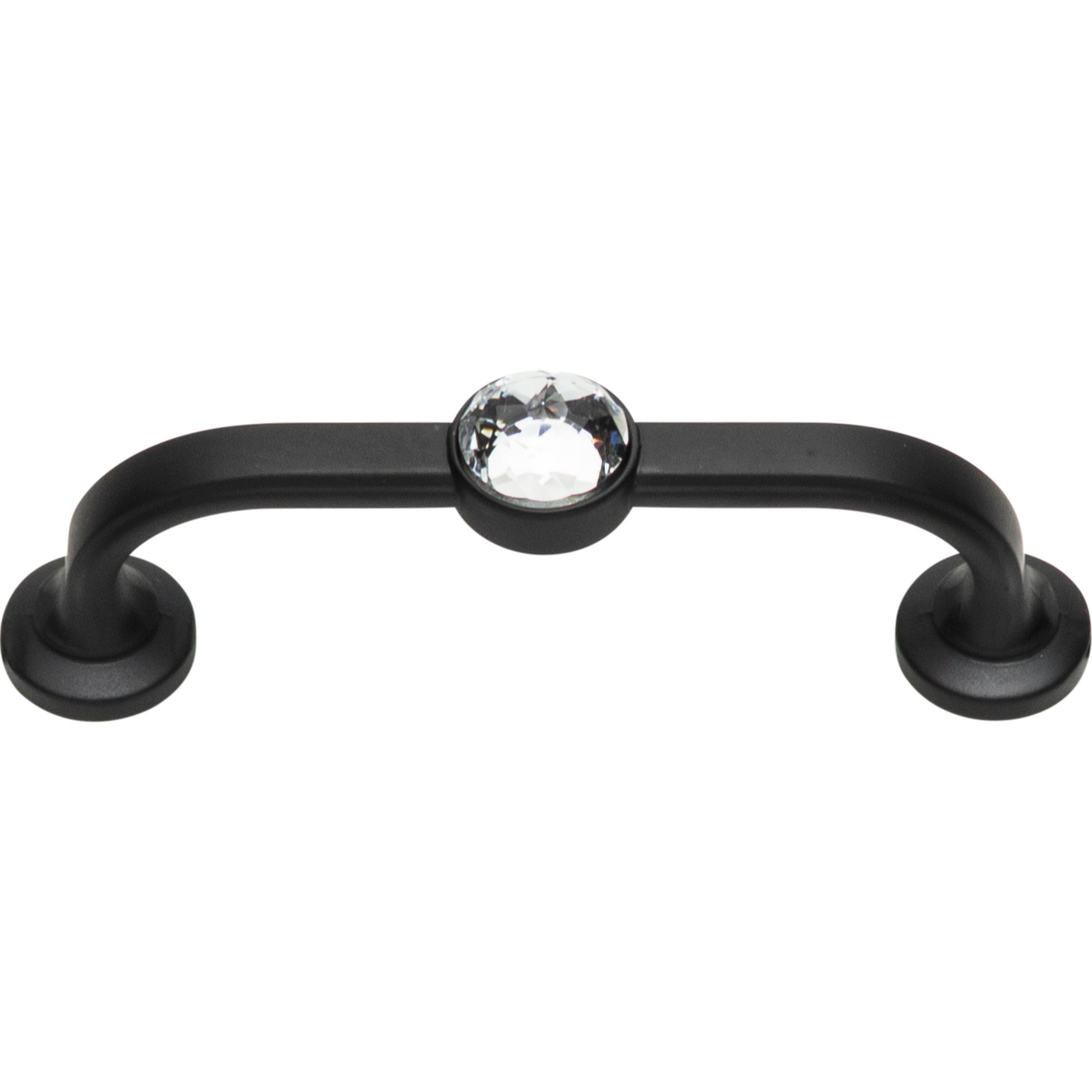 Legacy Crystal Bracelet Pull by Atlas 3" / Matte Black