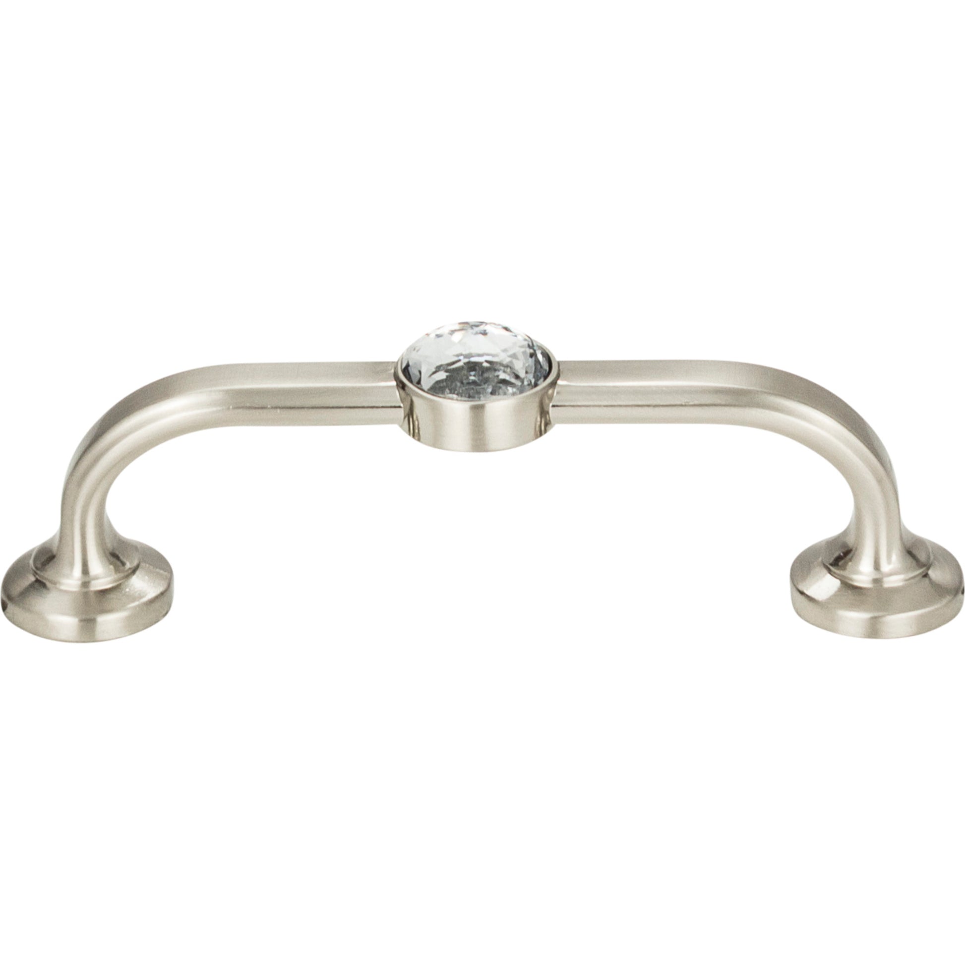 Legacy Crystal Bracelet Pull by Atlas 3" / Brushed Nickel