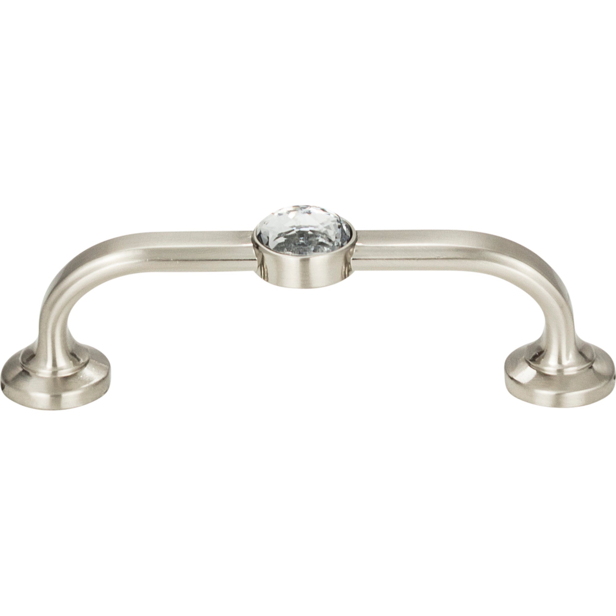 Legacy Crystal Bracelet Pull by Atlas 3" / Brushed Nickel