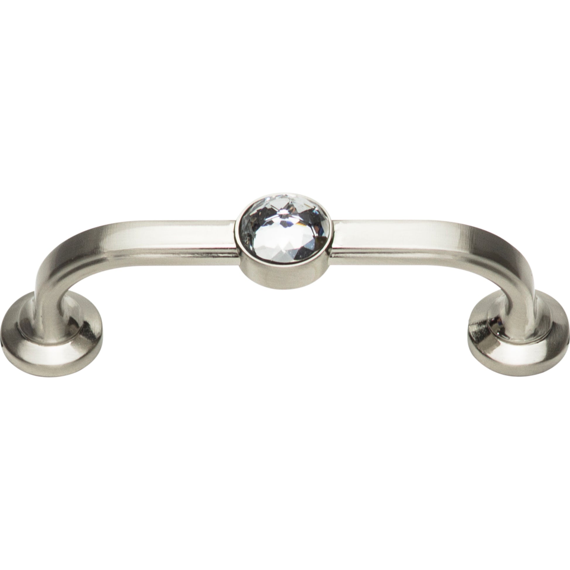 Legacy Crystal Bracelet Pull by Atlas 3" / Brushed Nickel