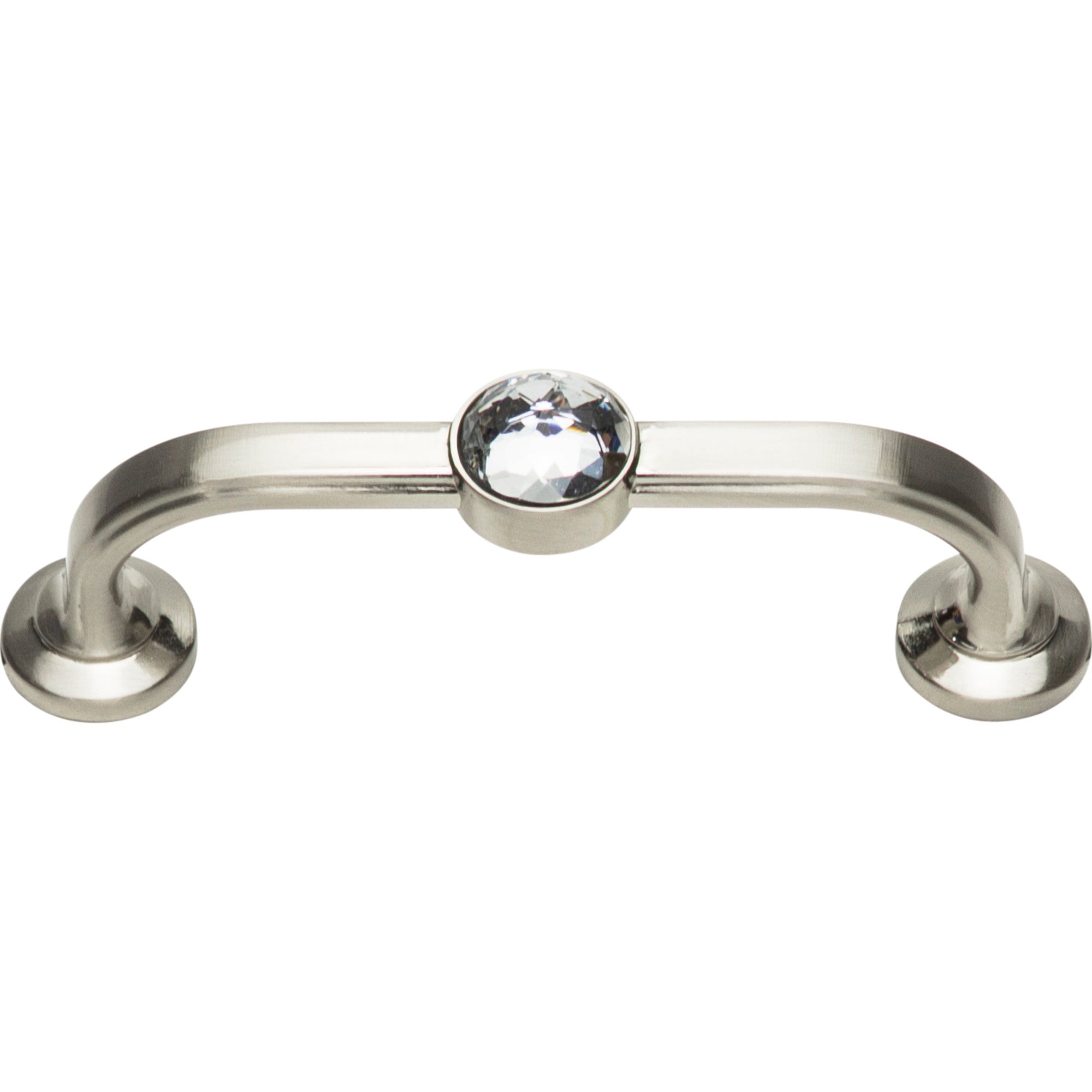 Legacy Crystal Bracelet Pull by Atlas 3" / Brushed Nickel