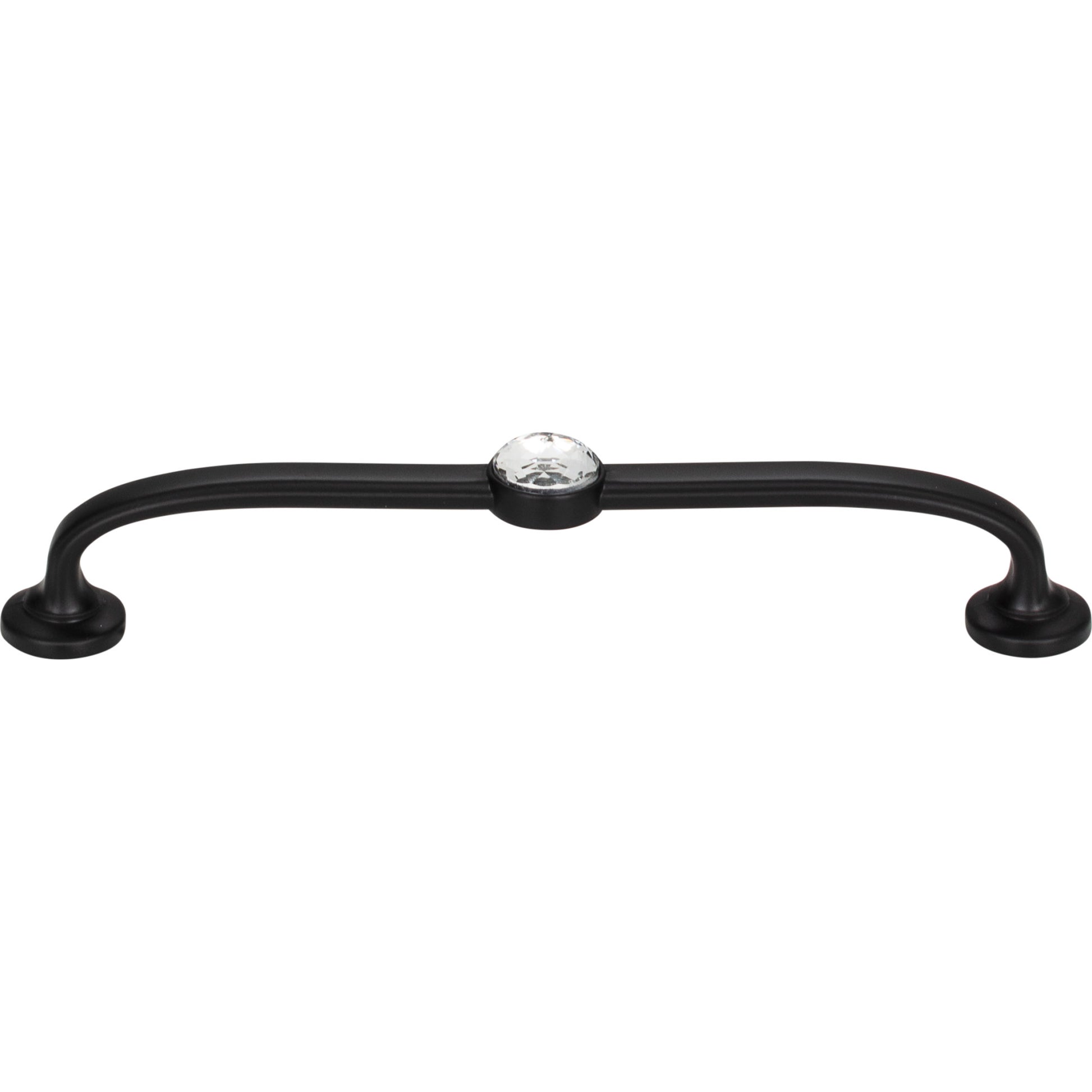 Legacy Crystal Bracelet Pull by Atlas 5-1/16" / Matte Black