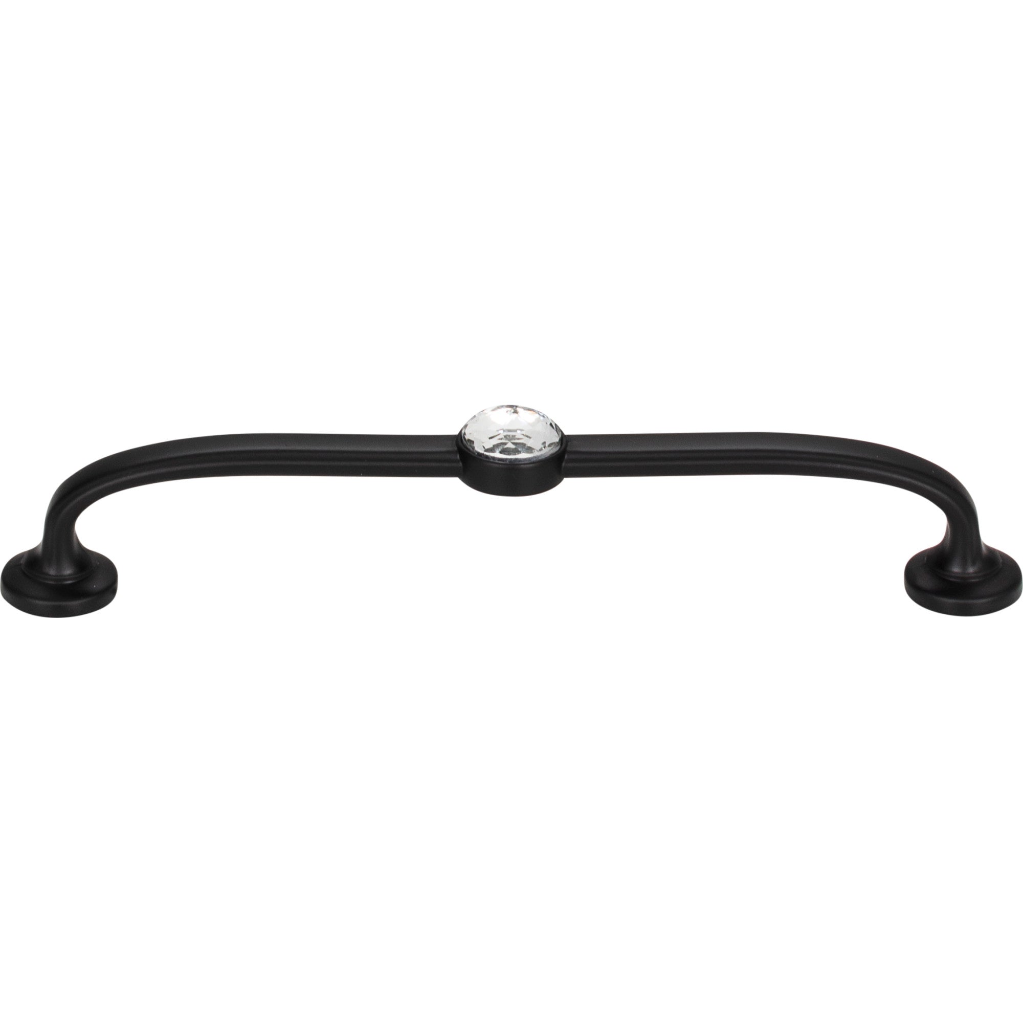 Legacy Crystal Bracelet Pull by Atlas 5-1/16" / Matte Black