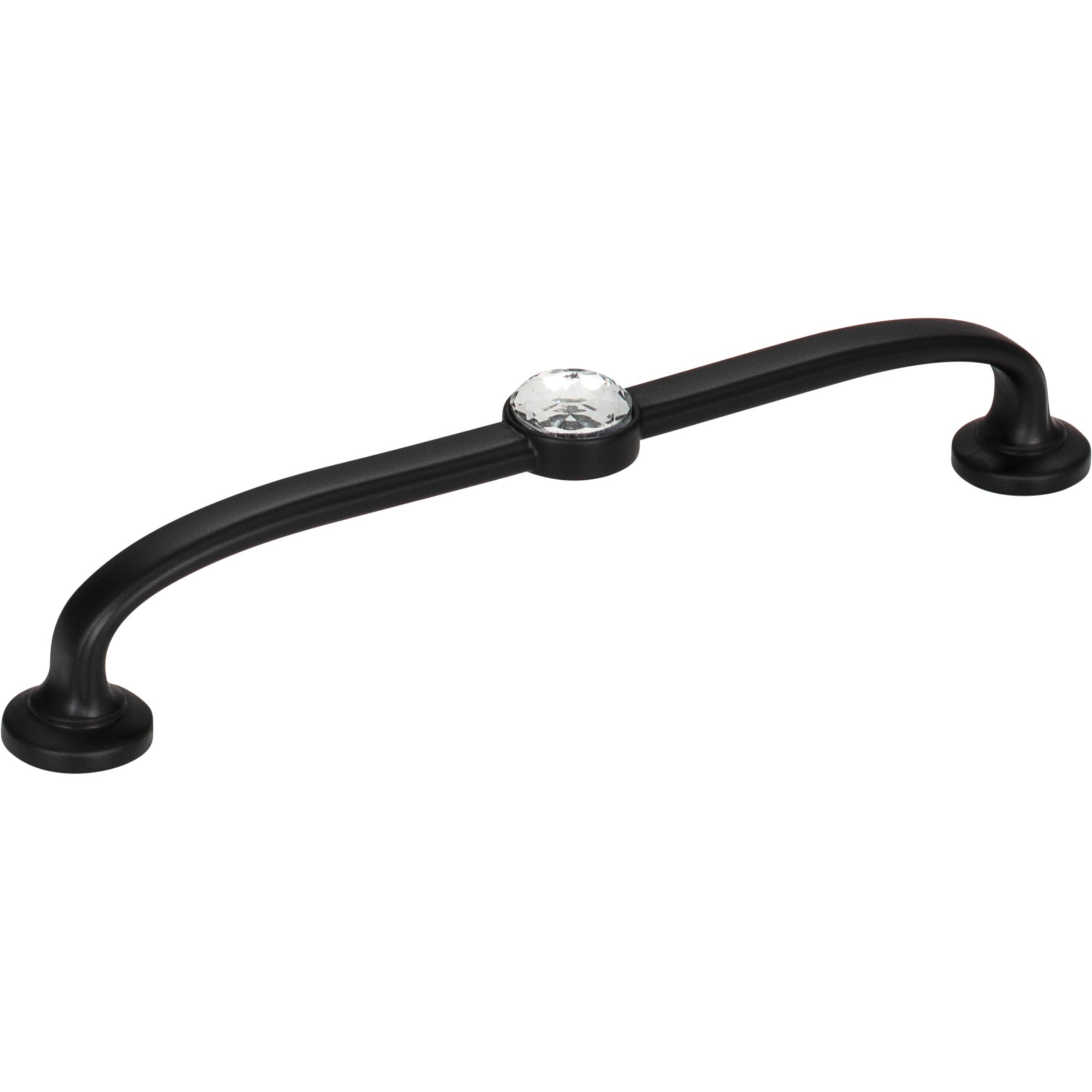 Legacy Crystal Bracelet Pull by Atlas 5-1/16" / Matte Black