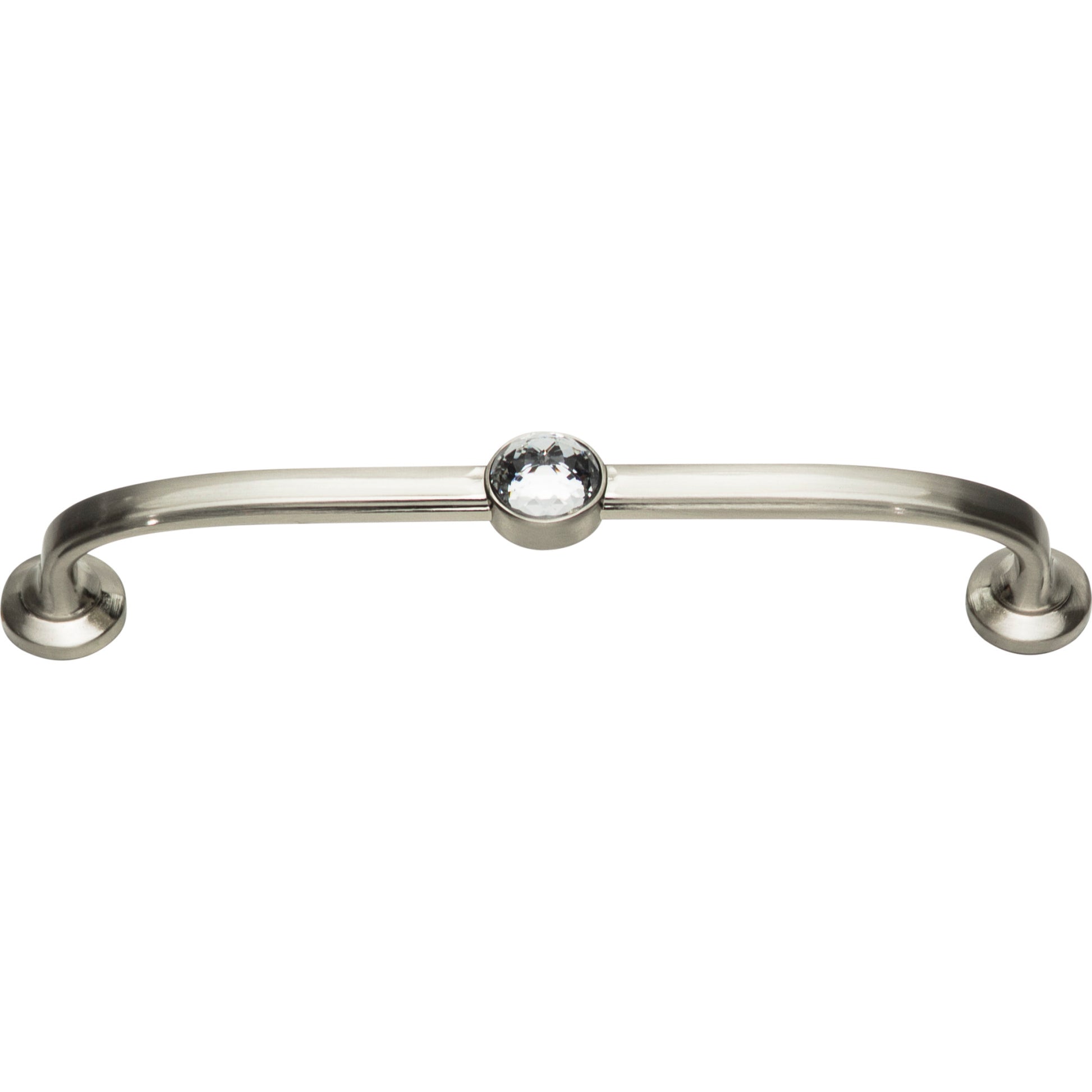Legacy Crystal Bracelet Pull by Atlas 5-1/16" / Brushed Nickel