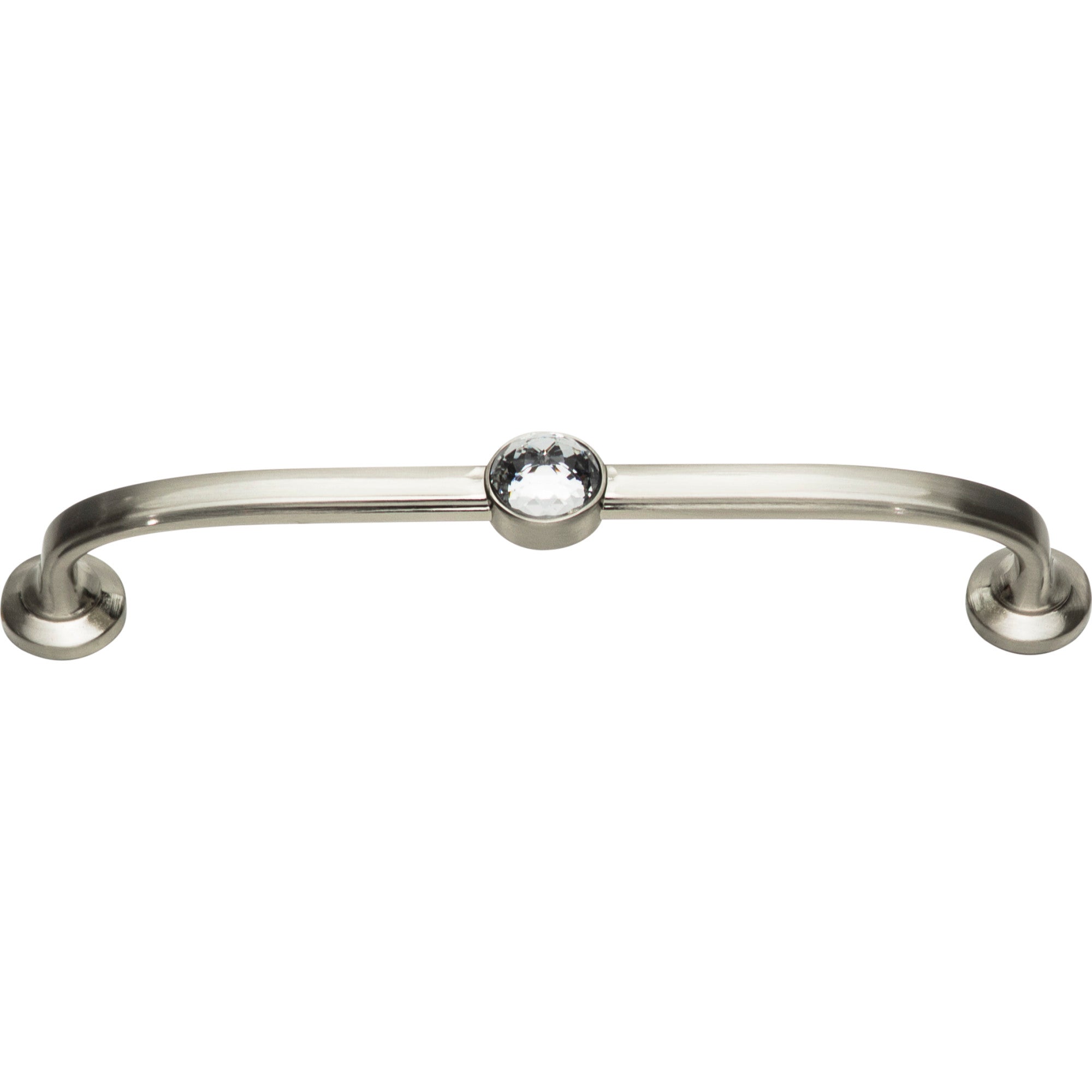 Legacy Crystal Bracelet Pull by Atlas 5-1/16" / Brushed Nickel