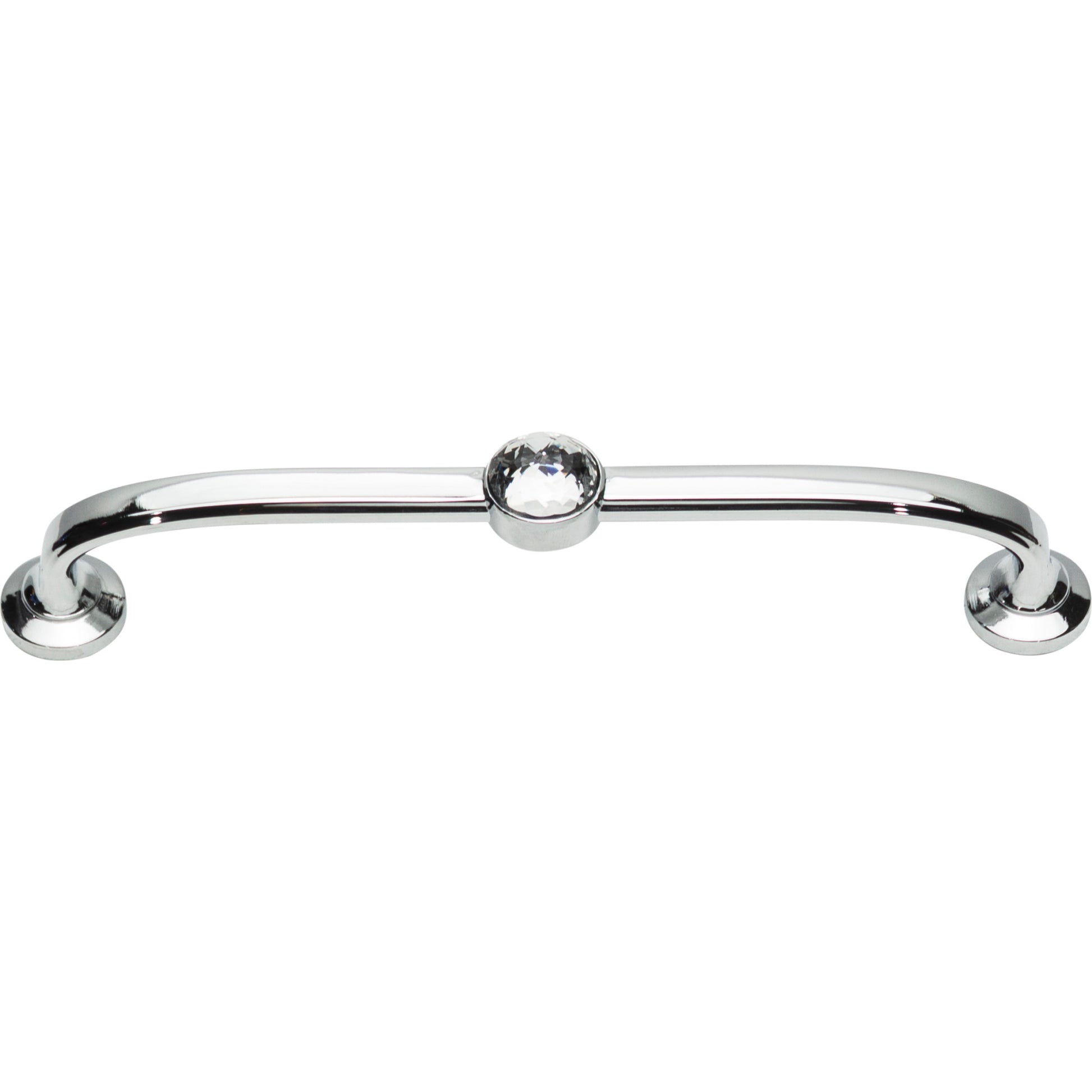 Legacy Crystal Bracelet Pull by Atlas 5-1/16" / Polished Chrome