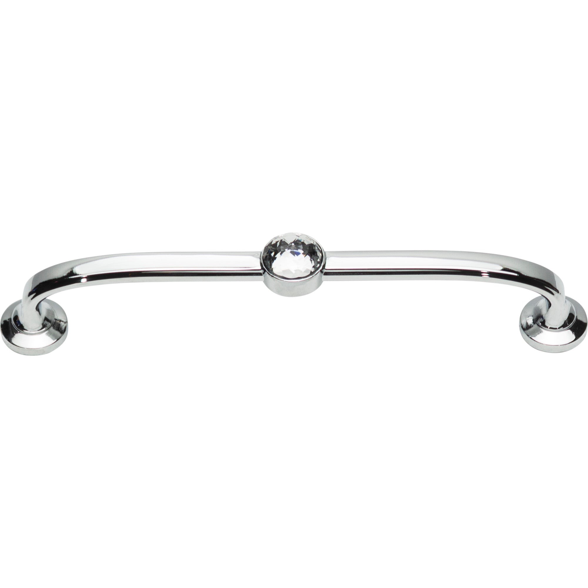 Legacy Crystal Bracelet Pull by Atlas 5-1/16" / Polished Chrome