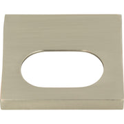 Modern Square Edge Tab Pull by Atlas 1-1/4" / Brushed Nickel
