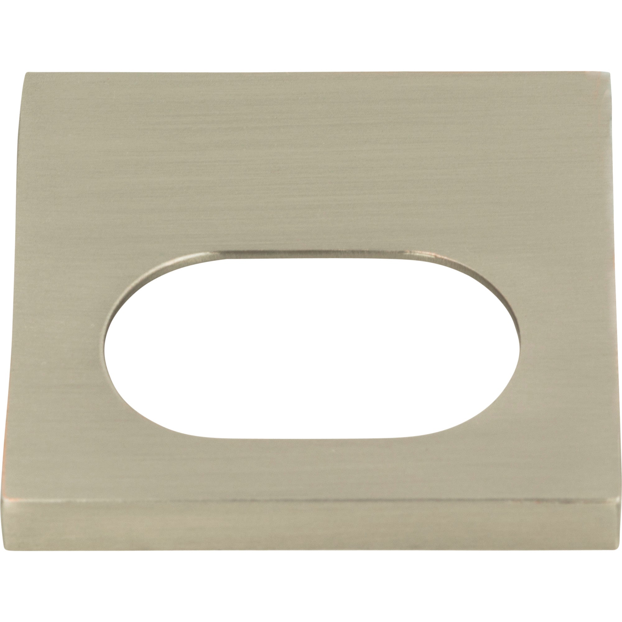 Modern Square Edge Tab Pull by Atlas 1-1/4" / Brushed Nickel