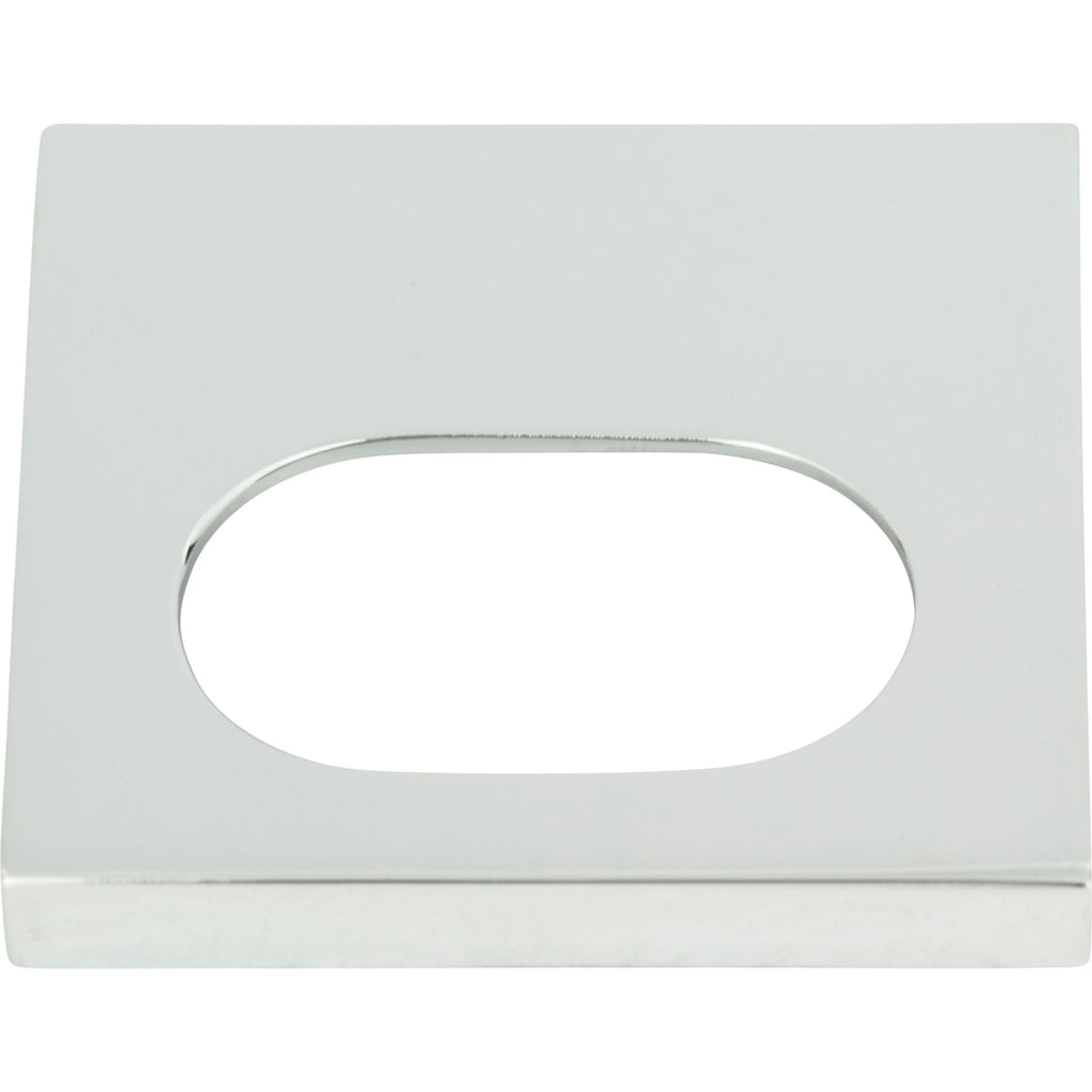 Modern Square Edge Tab Pull by Atlas 1-1/4" / Polished Chrome