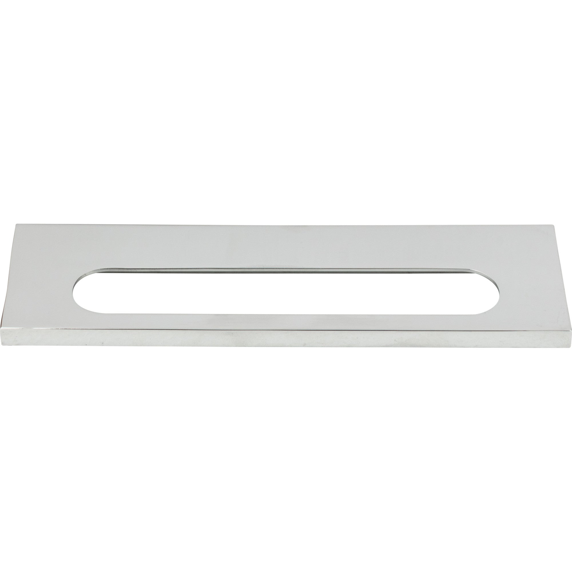 Modern Square Edge Tab Pull by Atlas 5-1/16" / Polished Chrome