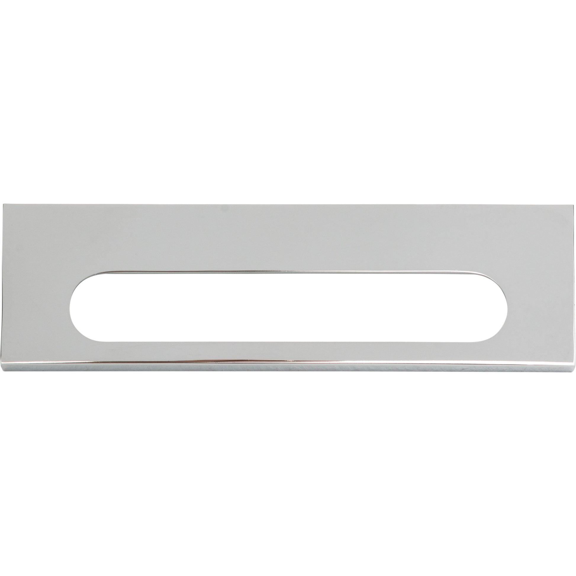 Modern Square Edge Tab Pull by Atlas 5-1/16" / Polished Chrome