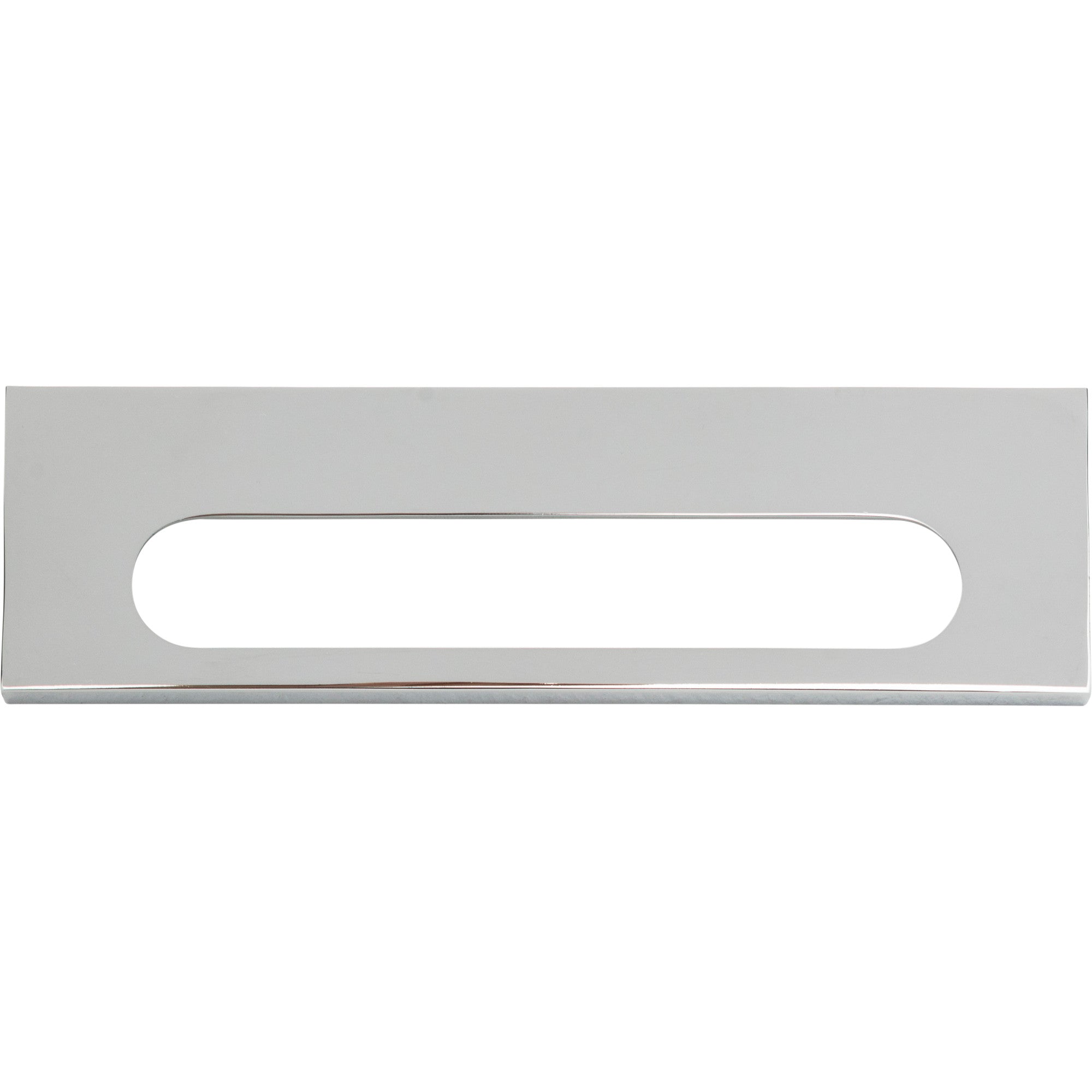 Modern Square Edge Tab Pull by Atlas 5-1/16" / Polished Chrome