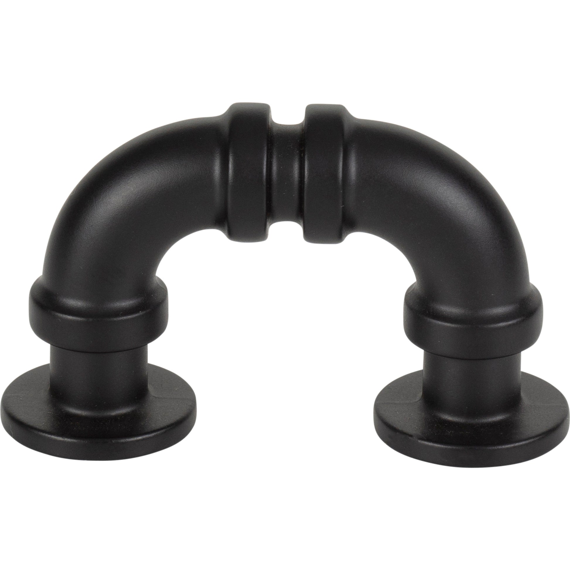 Steam Punk Finger Pull by Atlas 1-5/16" / Matte Black