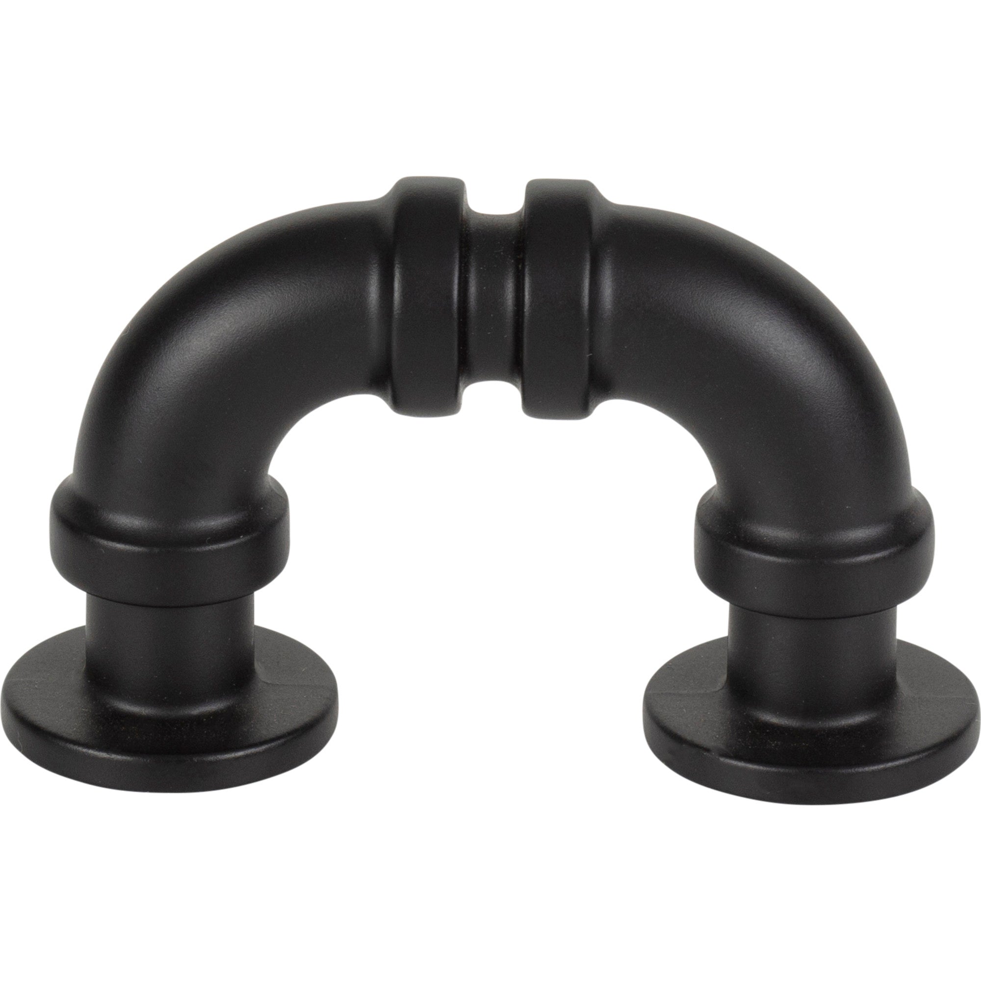 Steam Punk Finger Pull by Atlas 1-5/16" / Matte Black