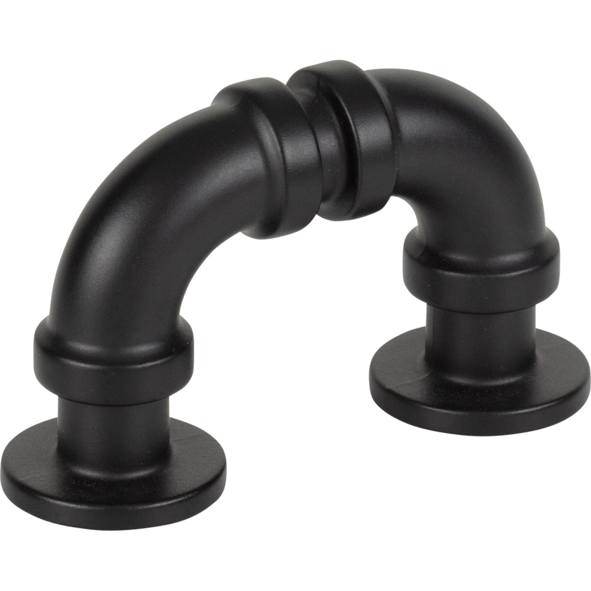 Steam Punk Finger Pull by Atlas 1-5/16" / Matte Black