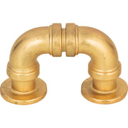 Atlas Steam Punk Finger Pull Vintage Brass / 1 5/16"