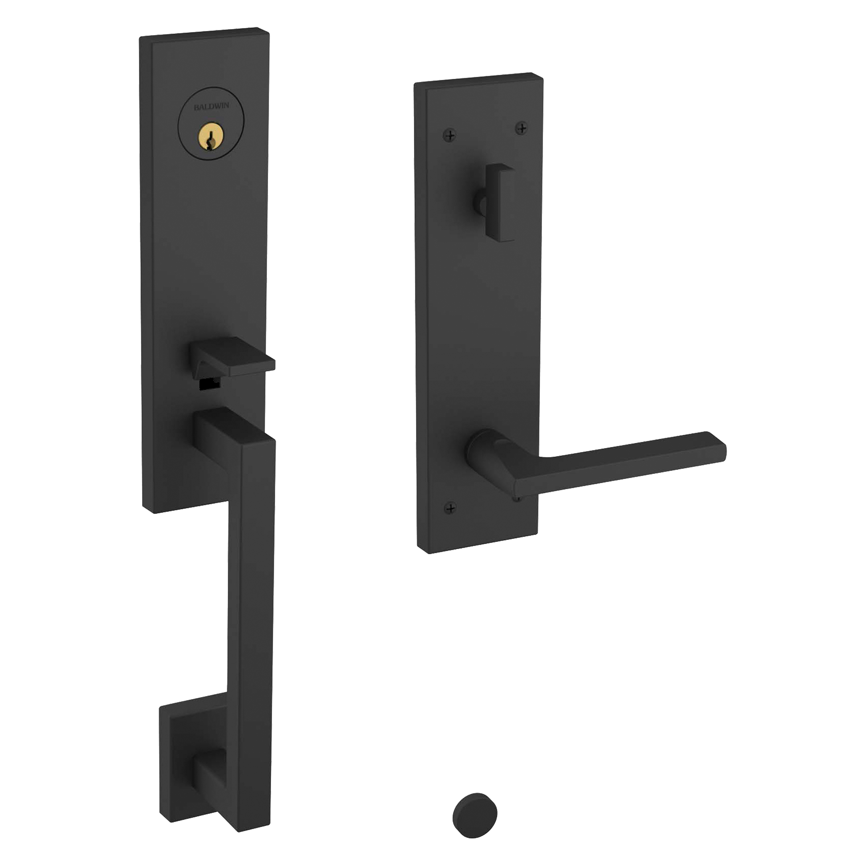 Baldwin Minneapolis Single Cylinder Handleset with 5162 Lever