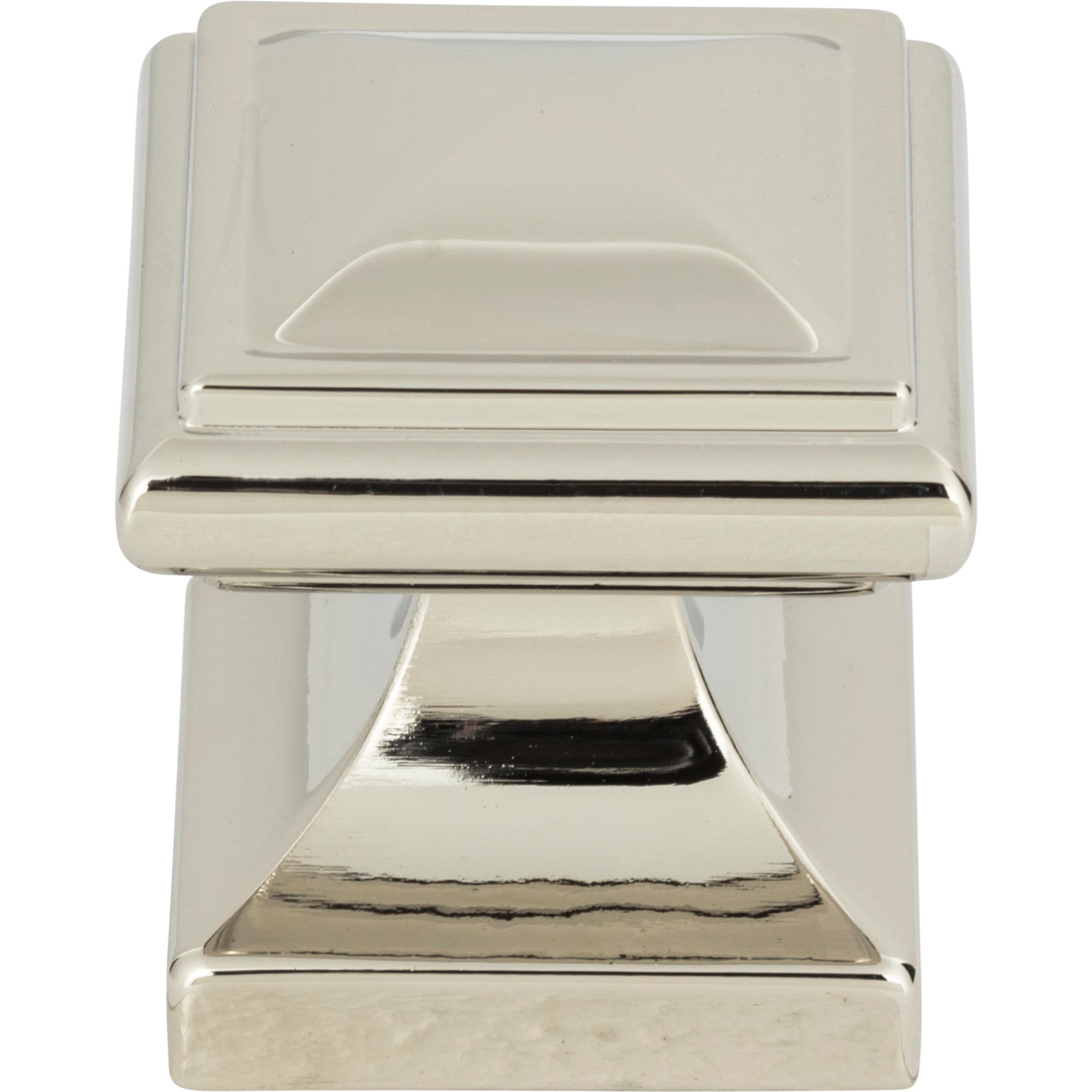 Wadsworth Knob by Atlas Polished Nickel