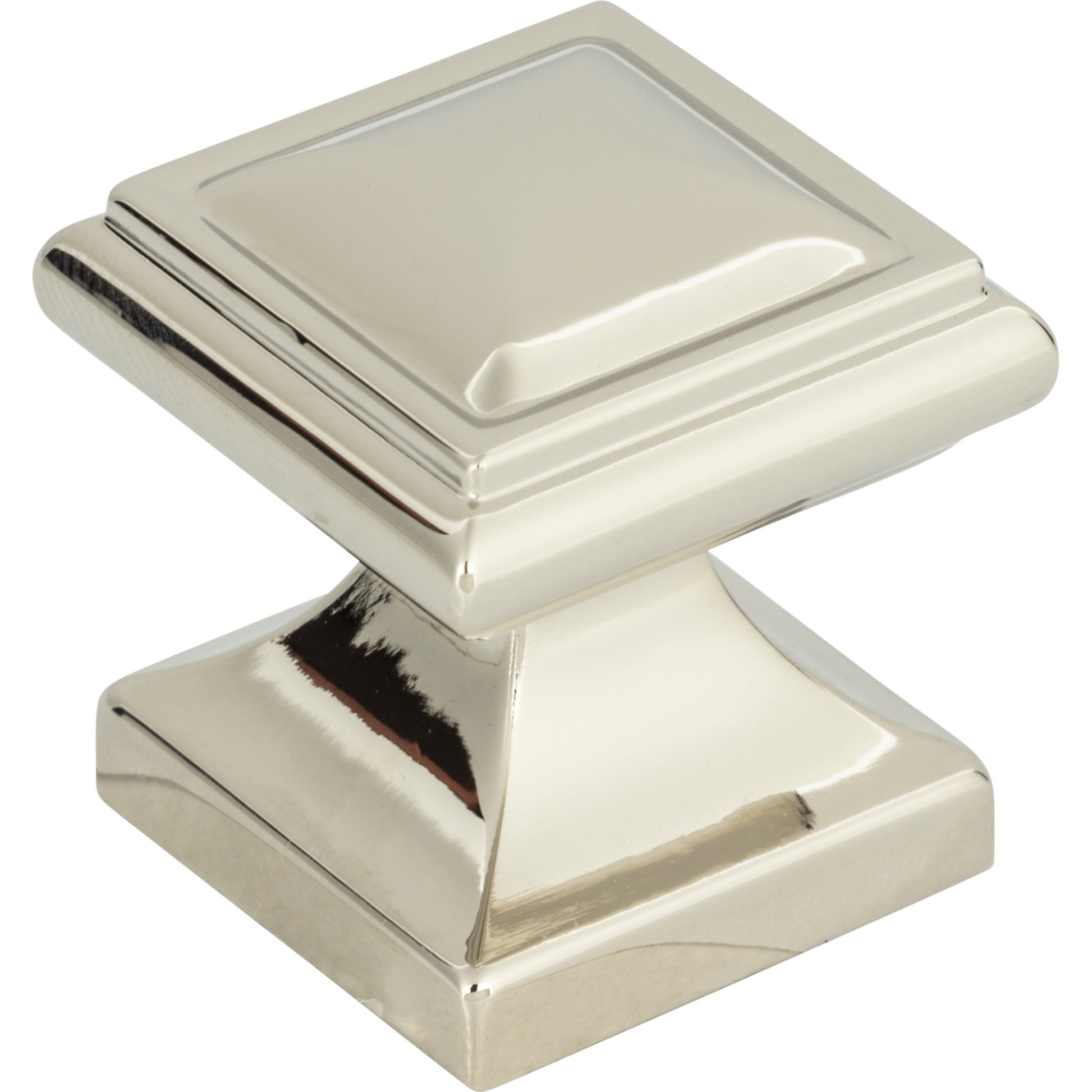 Wadsworth Knob by Atlas Polished Nickel