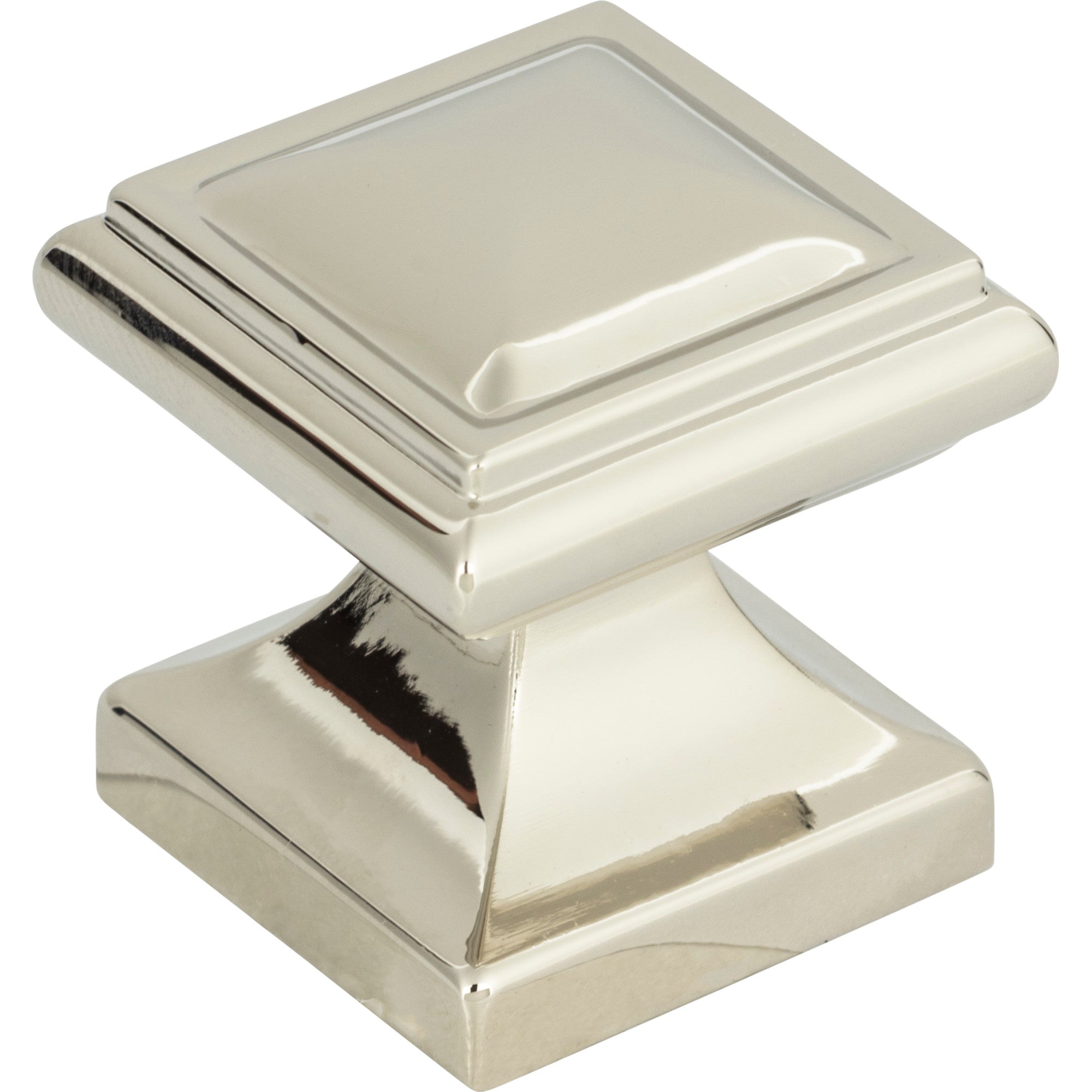 Wadsworth Knob by Atlas Polished Nickel