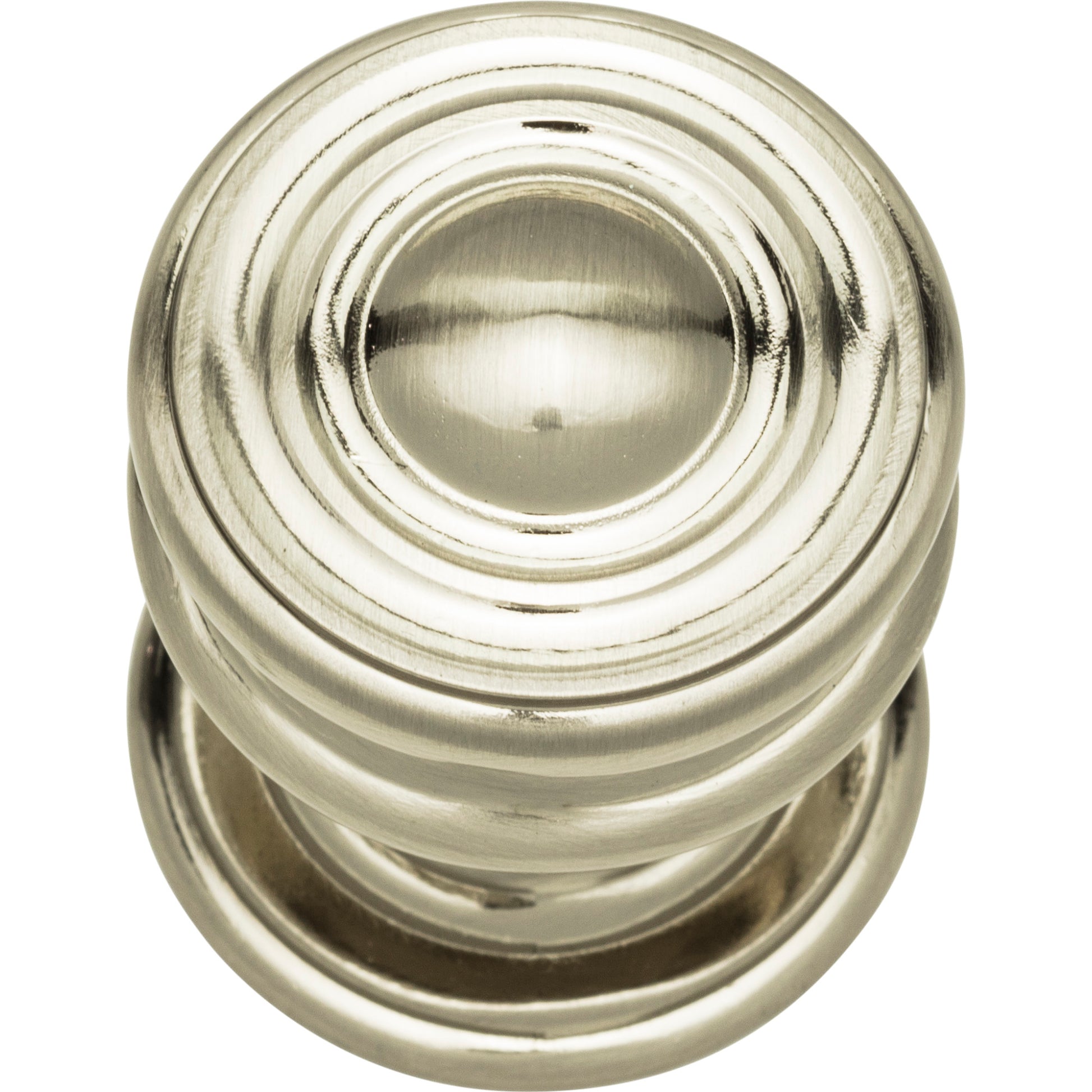 Campaign Round Knob by Atlas Brushed Nickel