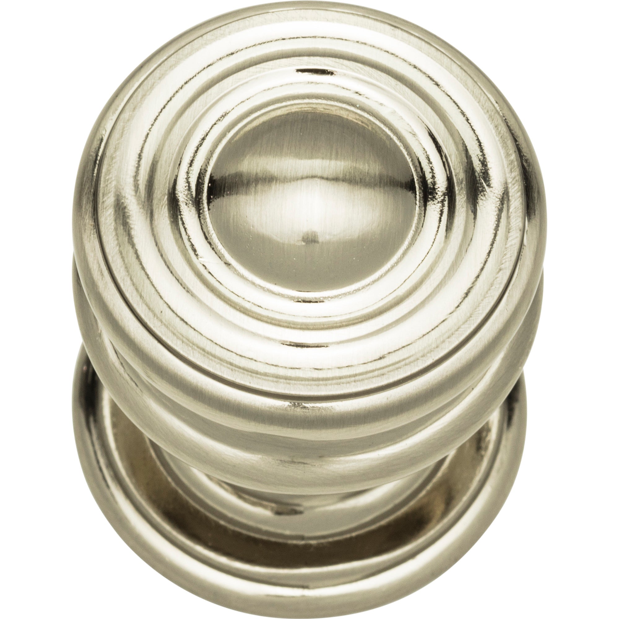 Campaign Round Knob by Atlas Brushed Nickel