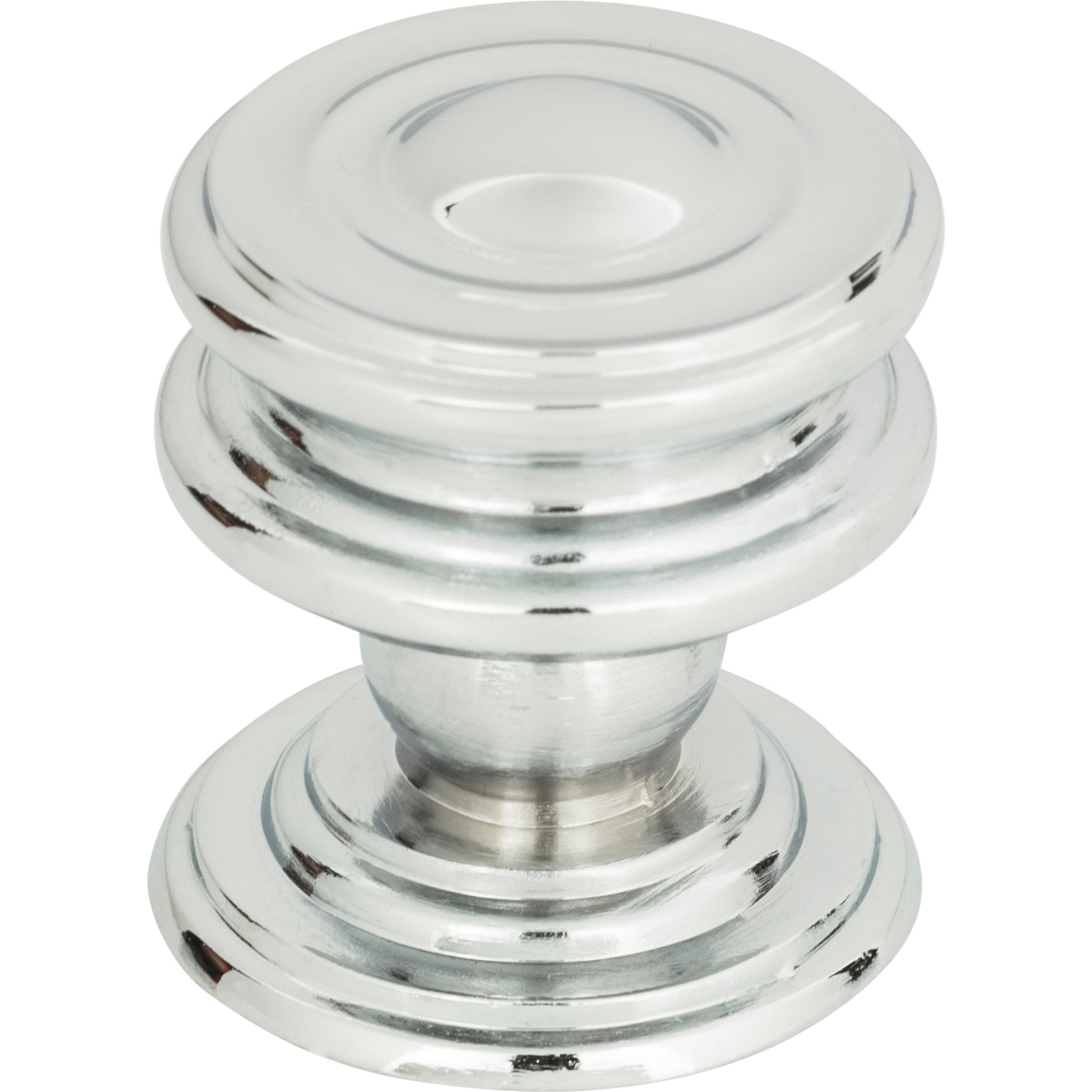 Campaign Round Knob by Atlas Polished Chrome