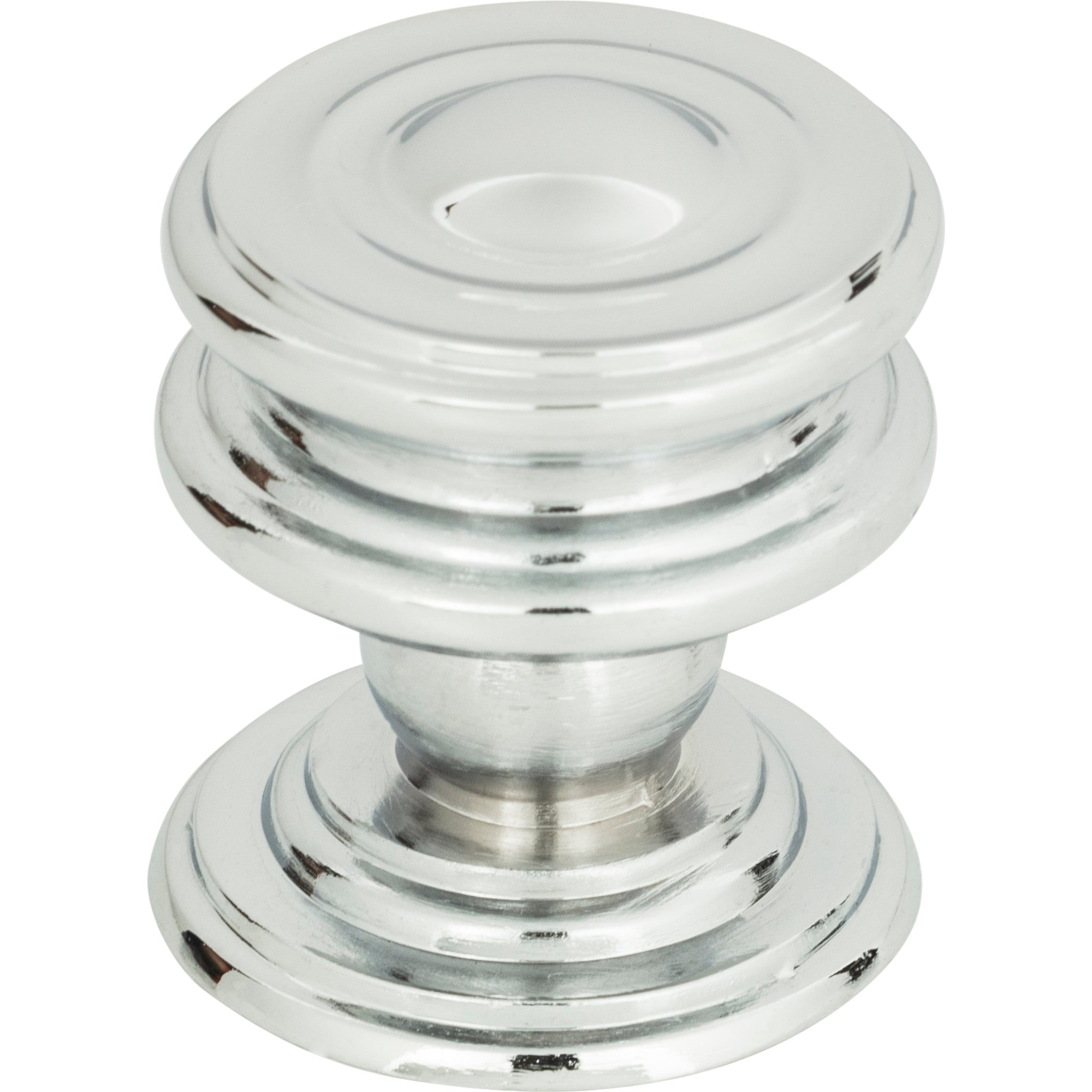 Campaign Round Knob by Atlas Polished Chrome
