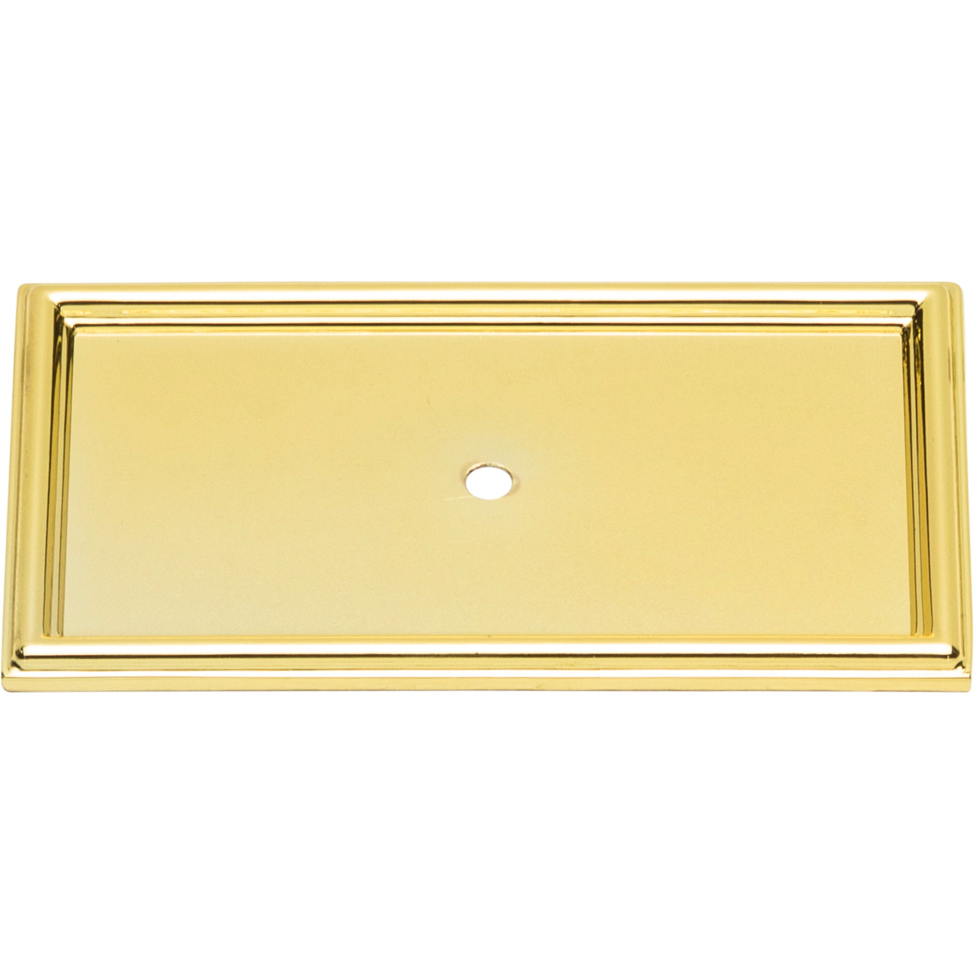 Campaign Rope Knob Backplate by Atlas Polished Brass