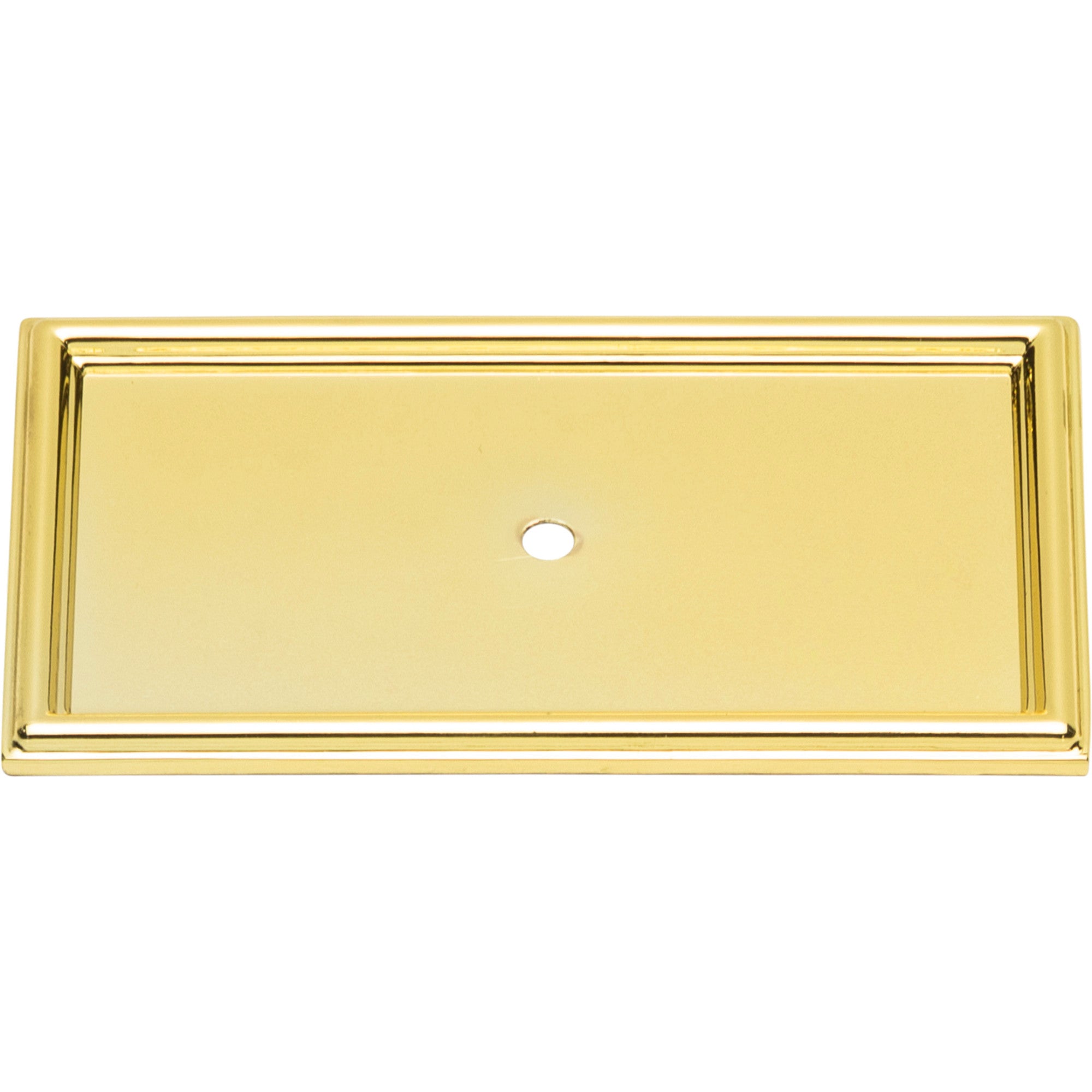 Campaign Rope Knob Backplate by Atlas Polished Brass