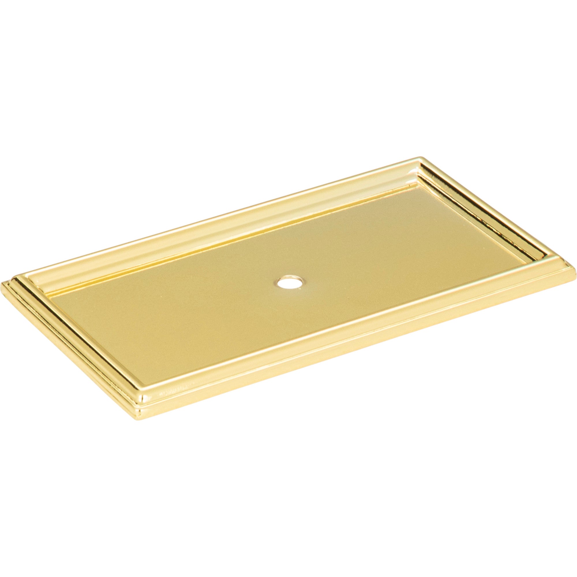 Campaign Rope Knob Backplate by Atlas Polished Brass