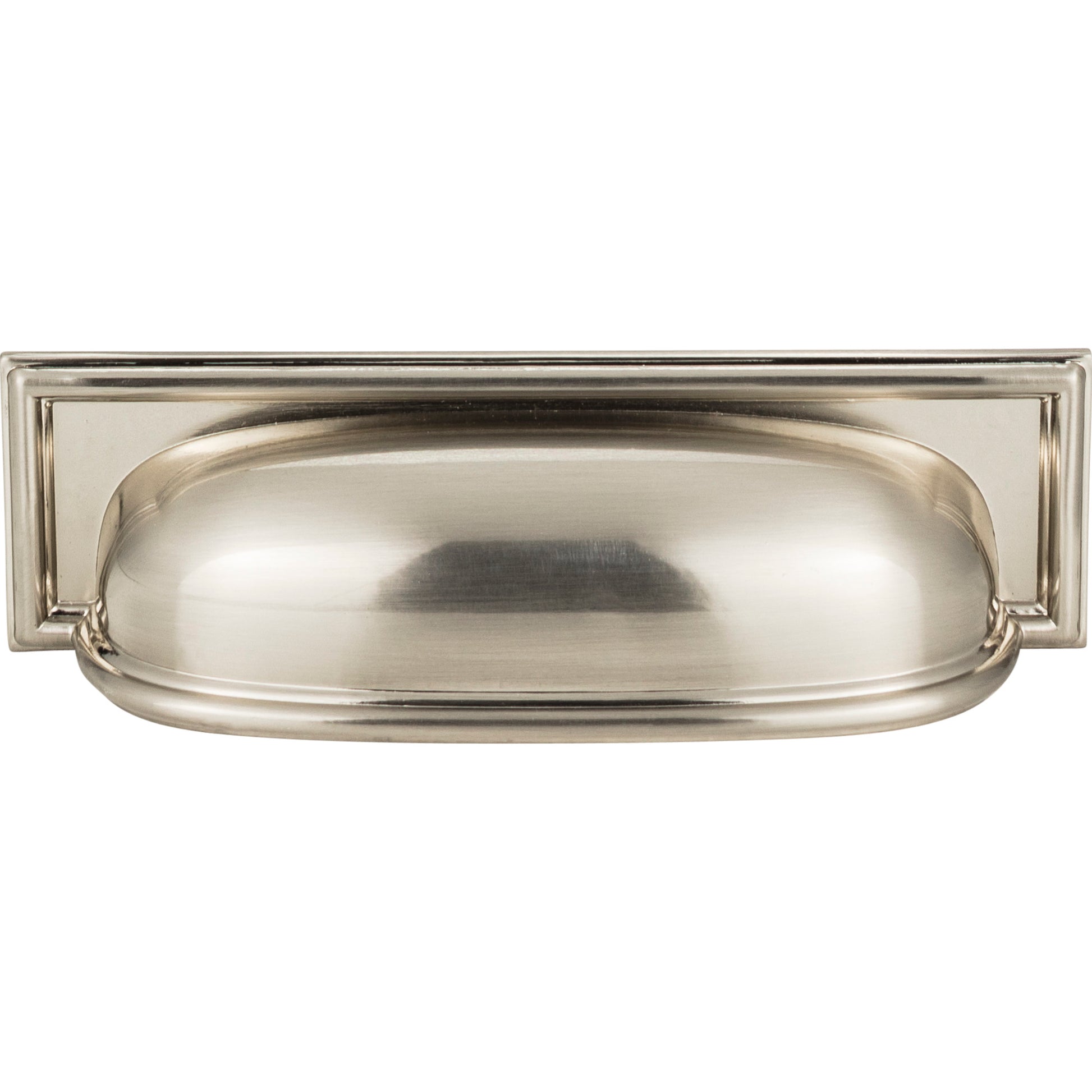 Campaign Rope Cup Pull by Atlas Brushed Nickel