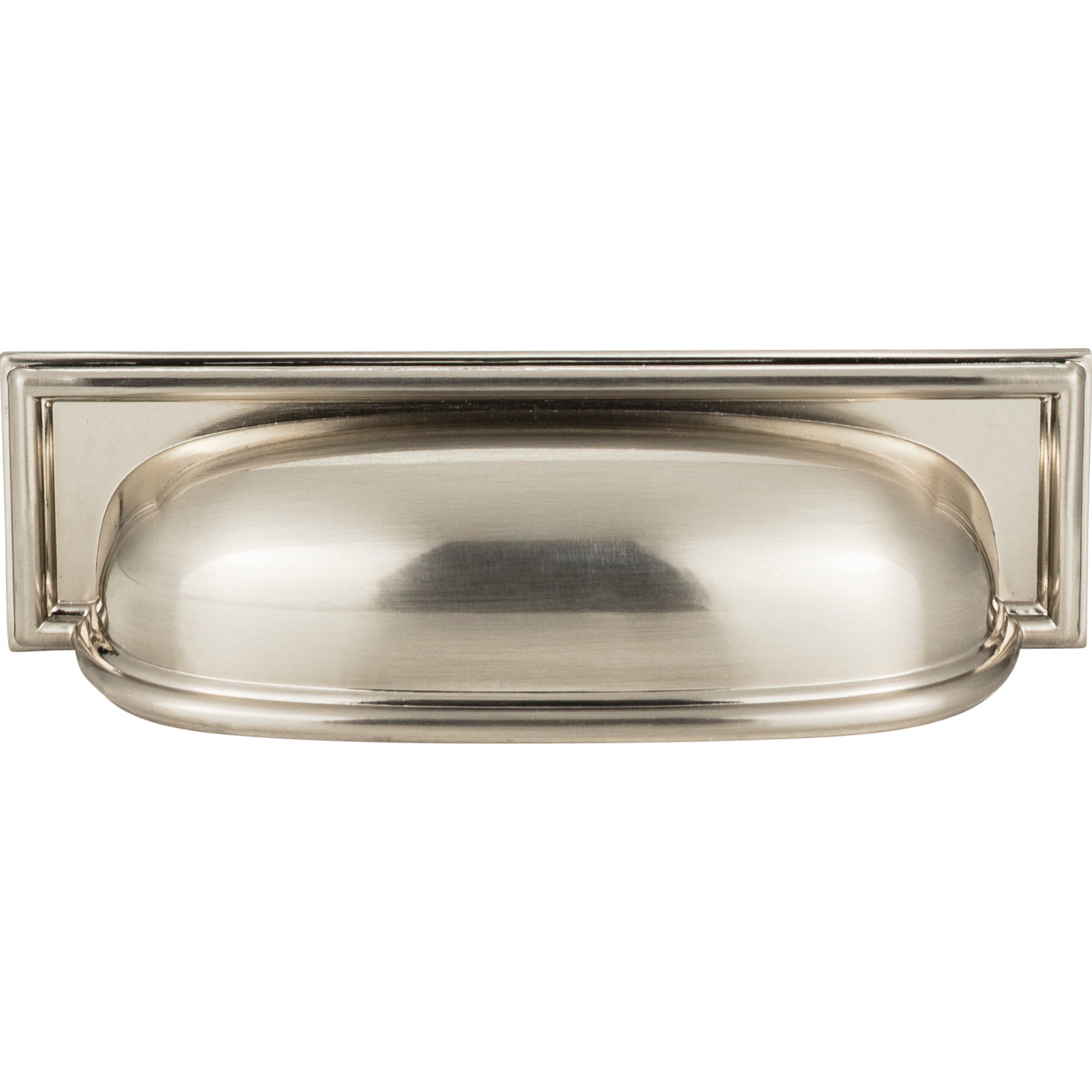 Campaign Rope Cup Pull by Atlas Brushed Nickel