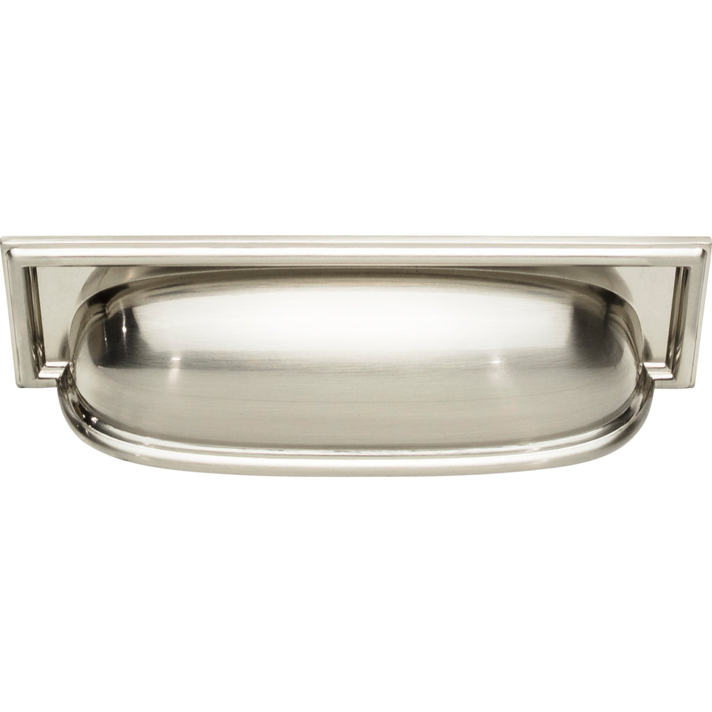 Campaign Rope Cup Pull by Atlas Brushed Nickel