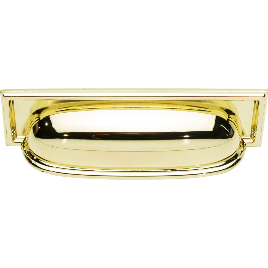 Campaign Rope Cup Pull by Atlas Polished Brass