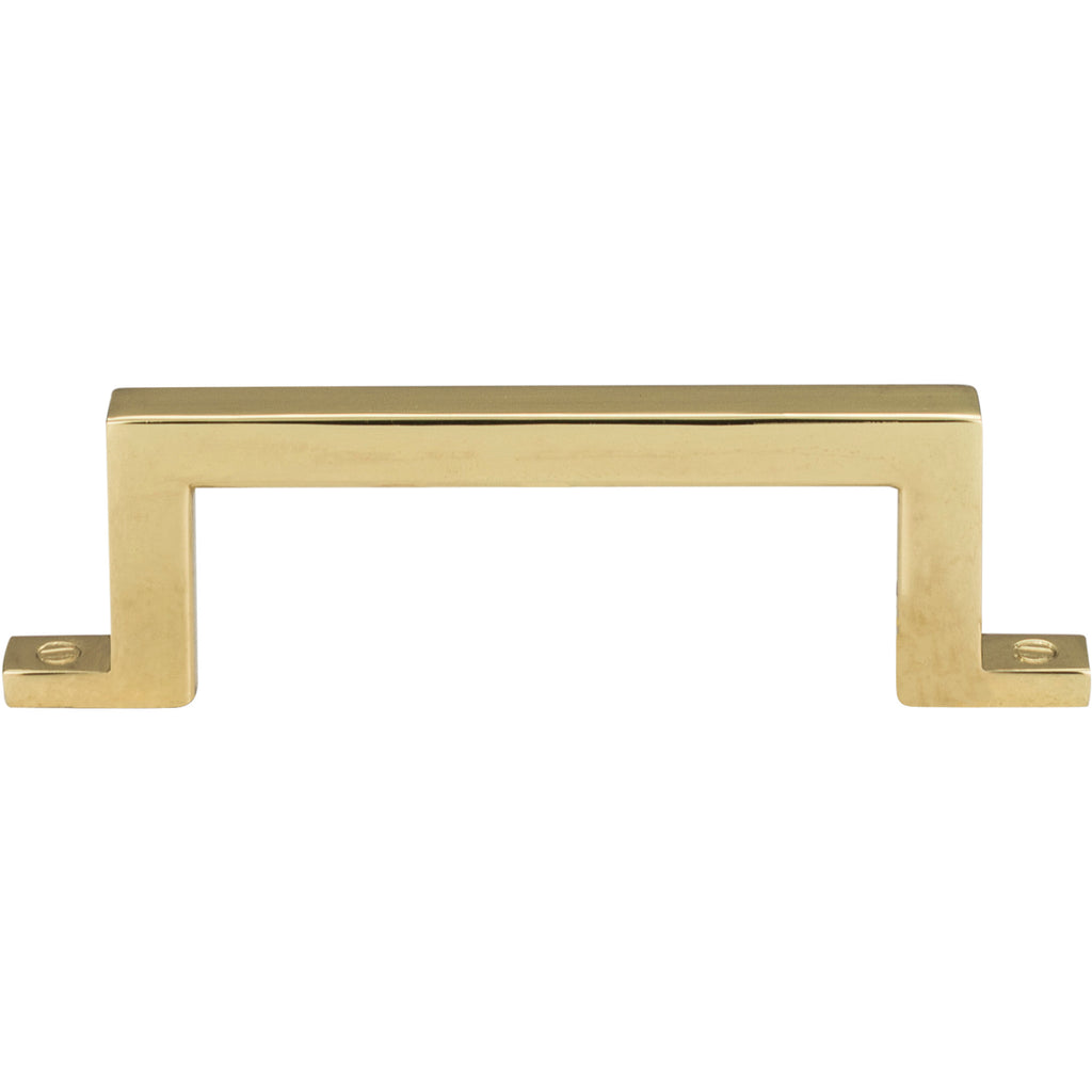 Campaign Bar Pull by Atlas 3" / Polished Brass