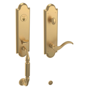 Baldwin Manchester Single Cylinder Handleset with 5455V Wave Lever