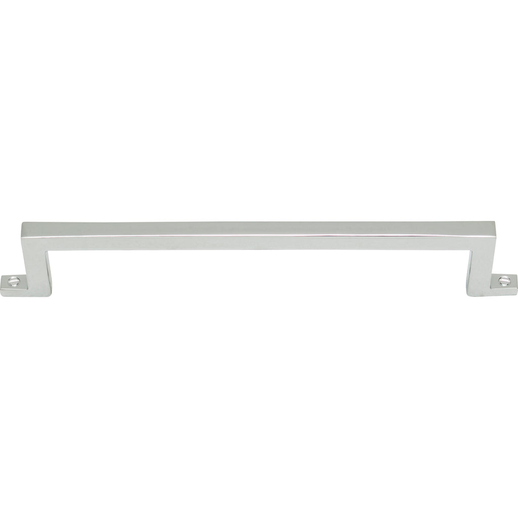 Campaign Bar Pull by Atlas 6-5/16" / Polished Chrome