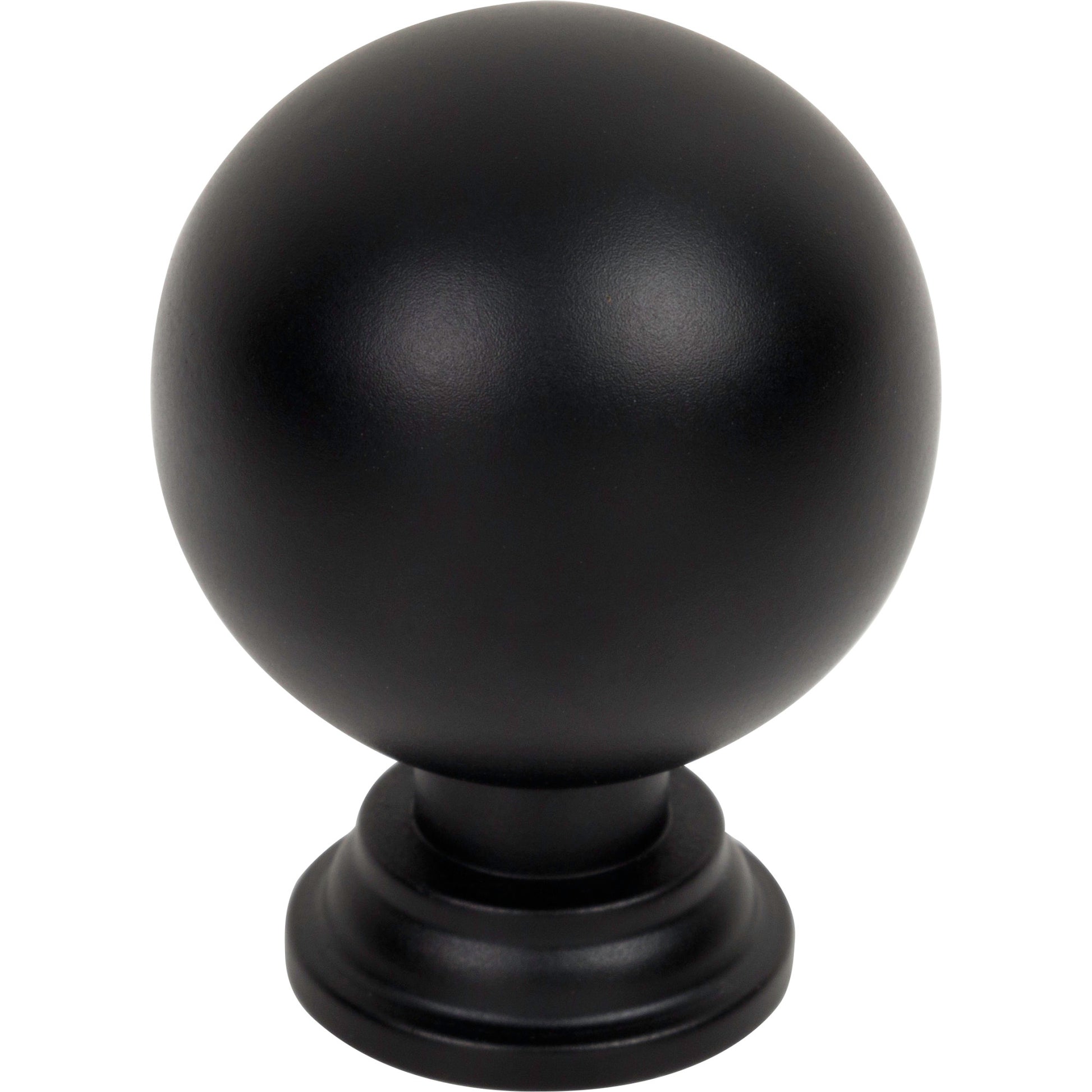 Jeffrey Alexander Davis Cabinet Knob Matte Black / 1-3/8"