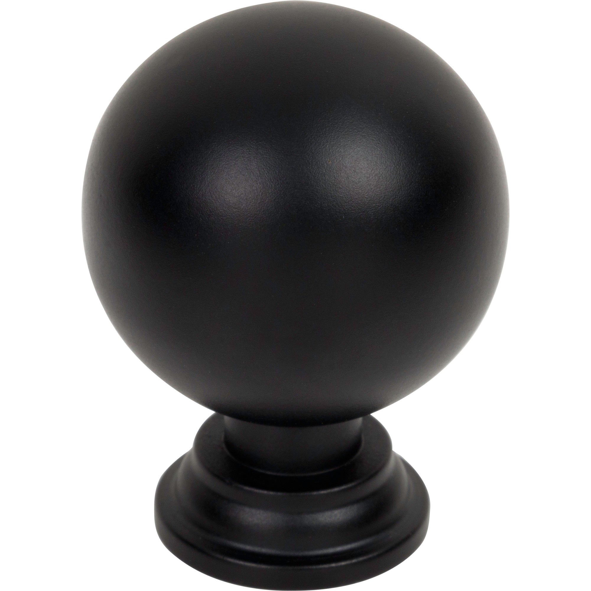 Jeffrey Alexander Davis Cabinet Knob Matte Black / 1-3/8"