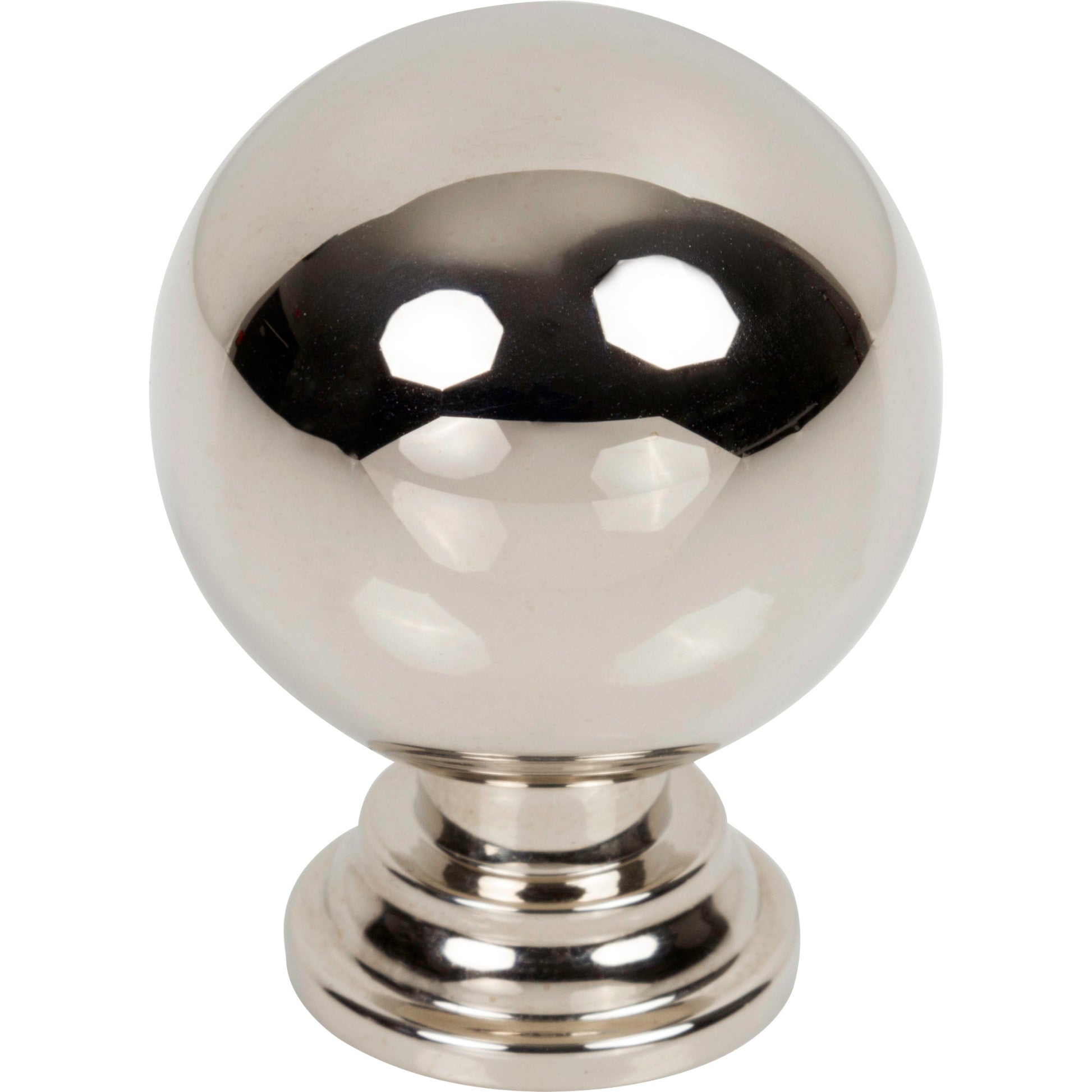 Jeffrey Alexander Davis Cabinet Knob Polished Nickel / 1-3/8"
